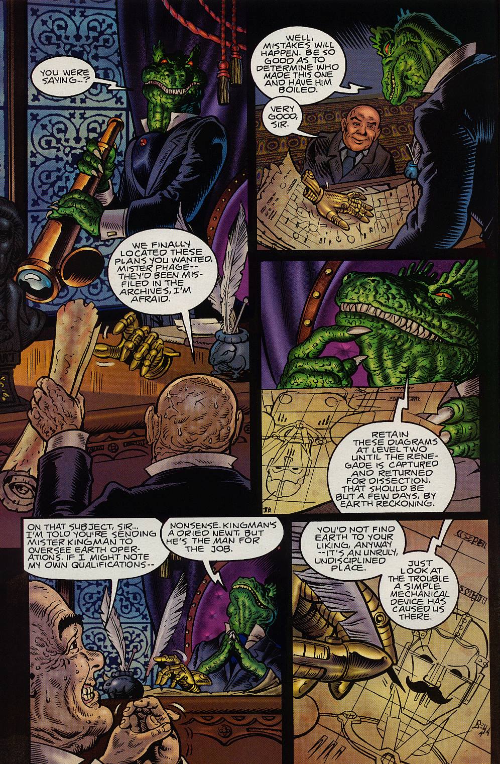 Read online Neil Gaiman's Mr. Hero - The Newmatic Man (1995) comic -  Issue #2 - 4