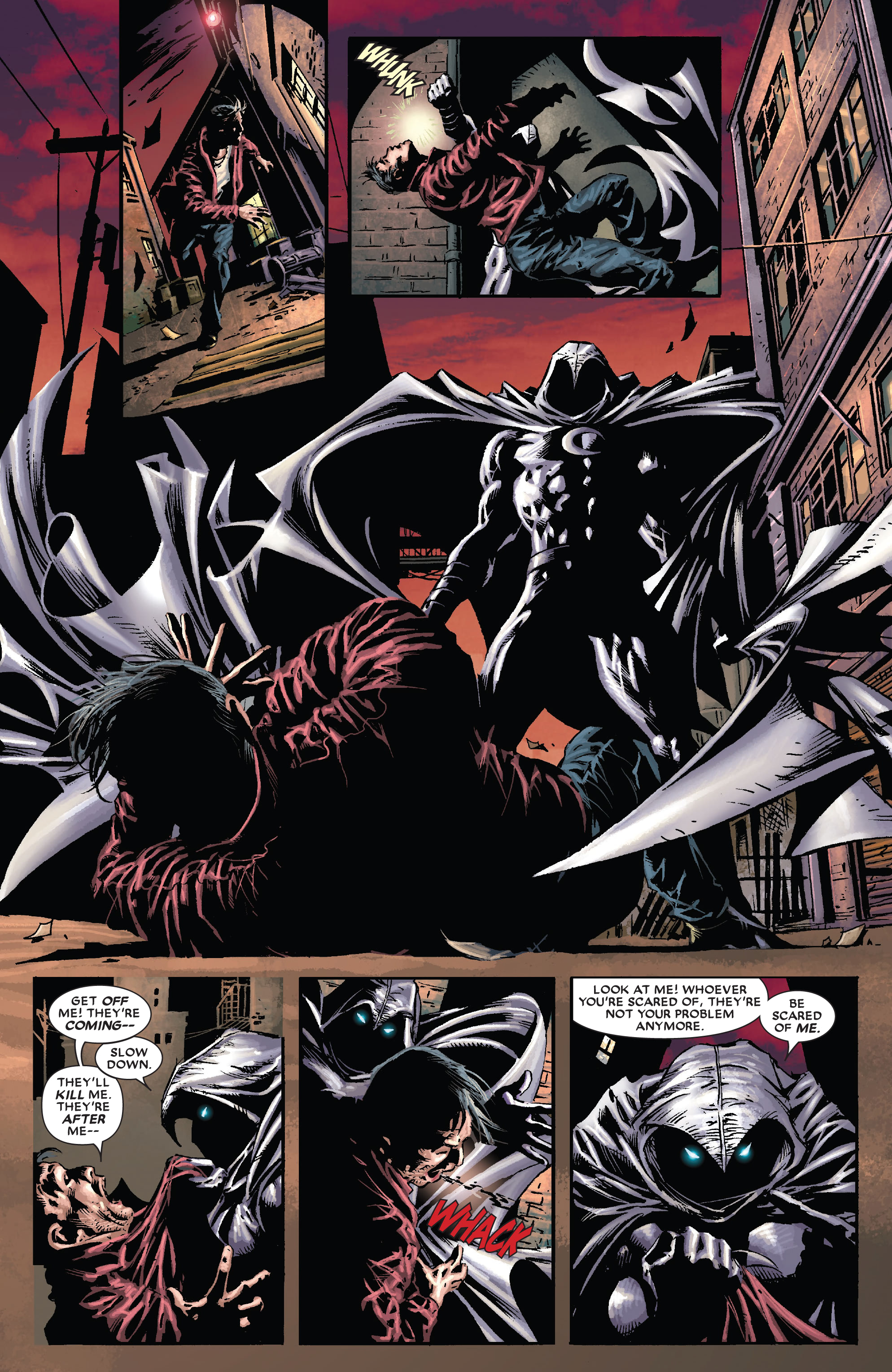 Read online Moon Knight by Huston, Benson & Hurwitz Omnibus comic -  Issue # TPB (Part 6) - 38