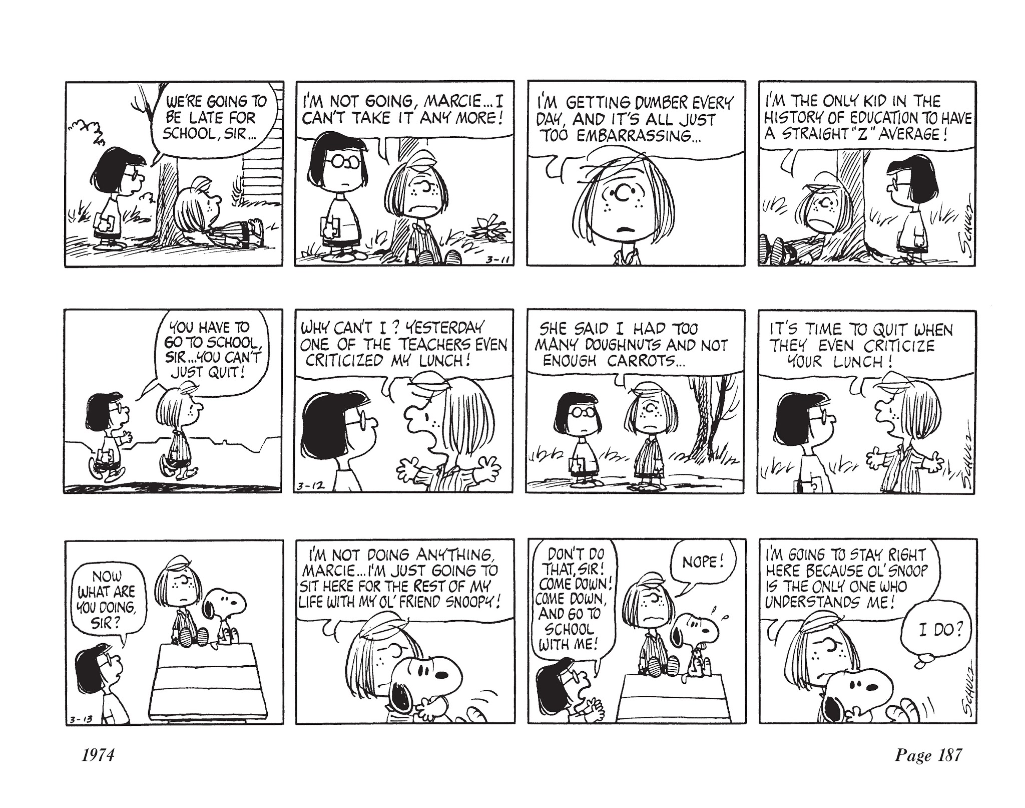 Read online The Complete Peanuts comic -  Issue # TPB 12 - 201