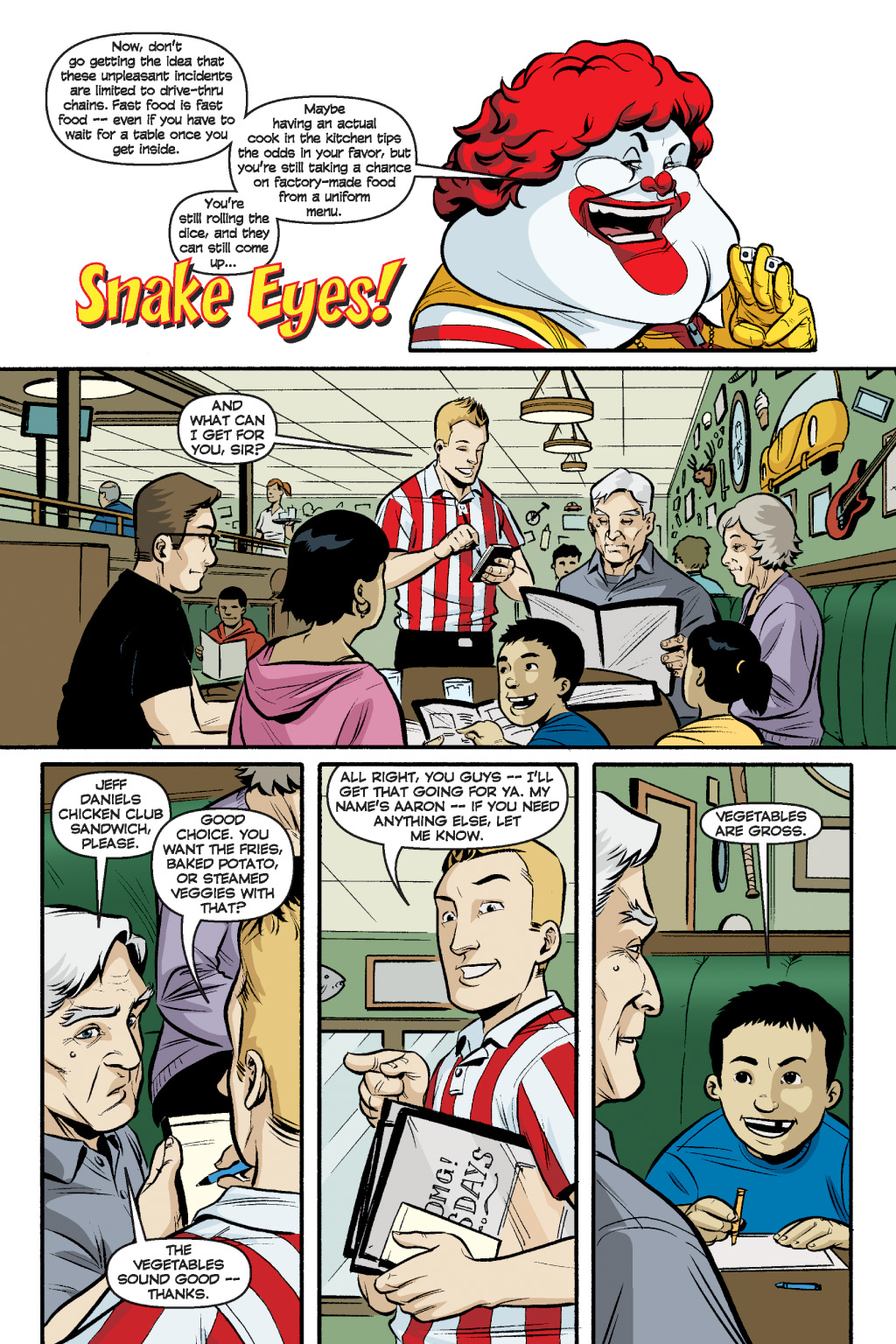 Read online Supersized: Strange Tales from a Fast-Food Culture comic -  Issue # TPB - 56