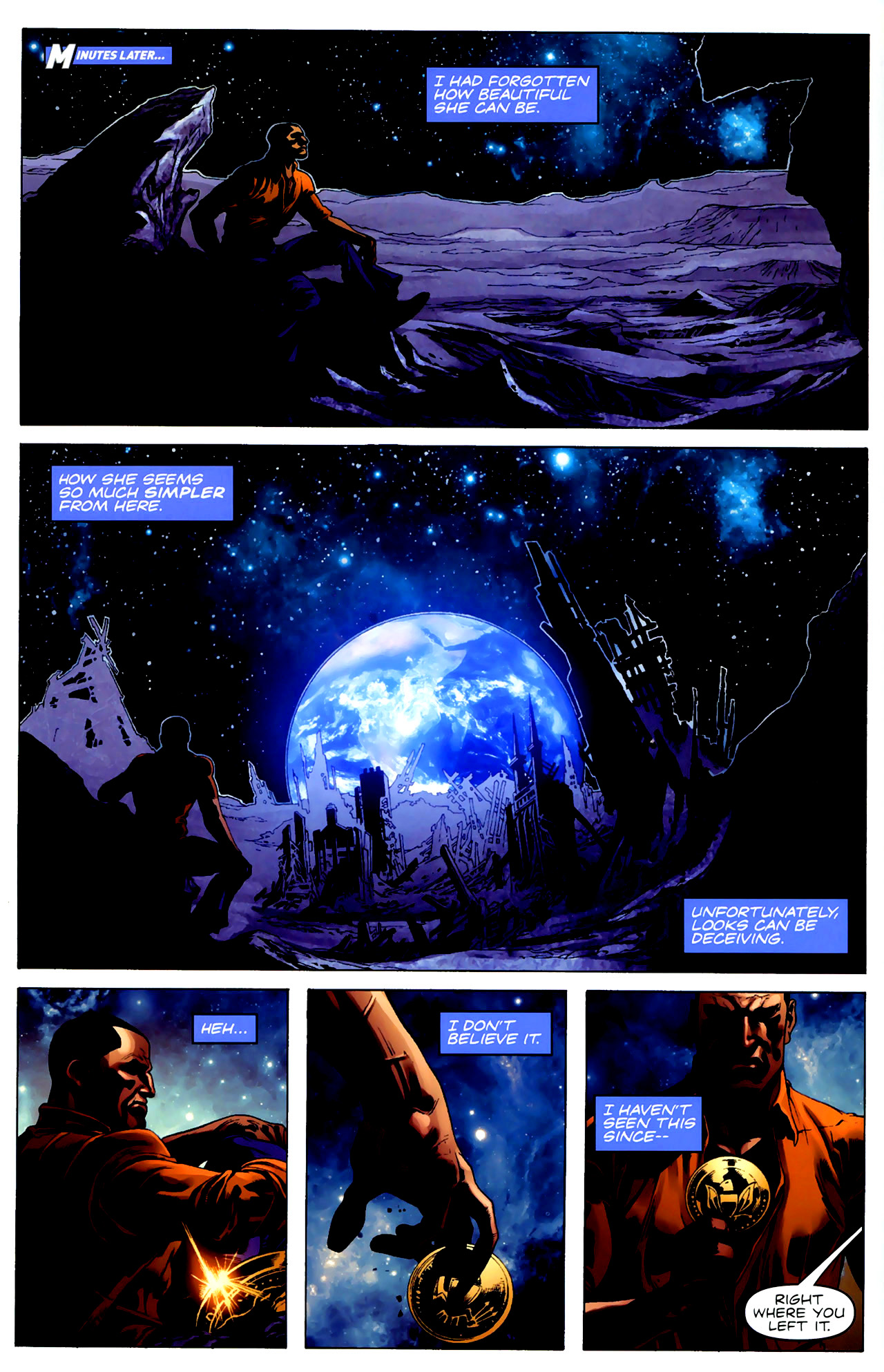 Read online Adam: Legend of the Blue Marvel comic -  Issue #3 - 11