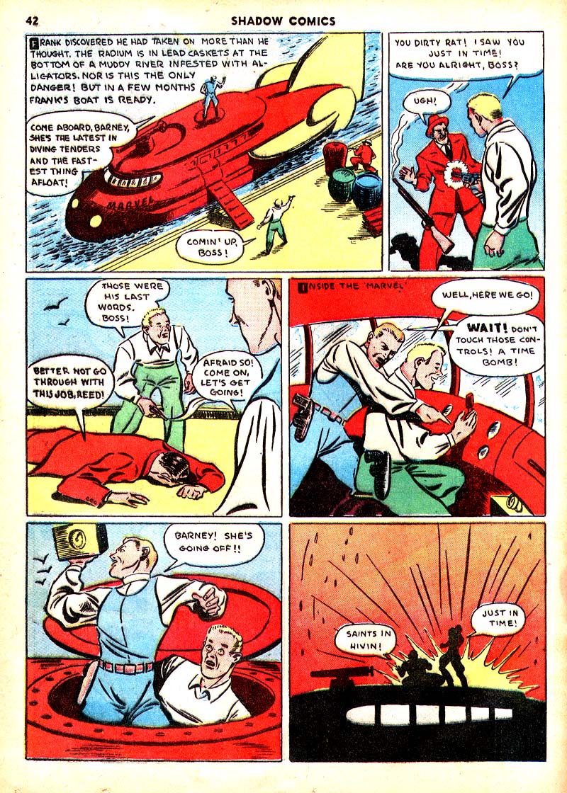 Read online Shadow Comics comic -  Issue #7 - 35