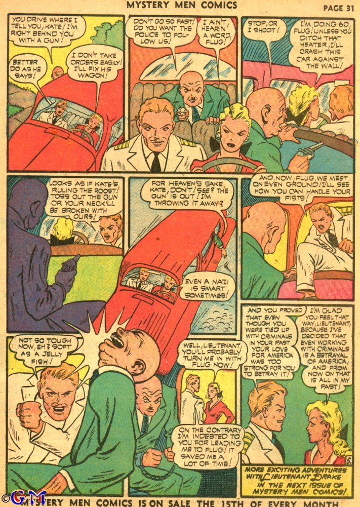 Read online Mystery Men Comics comic -  Issue #25 - 33