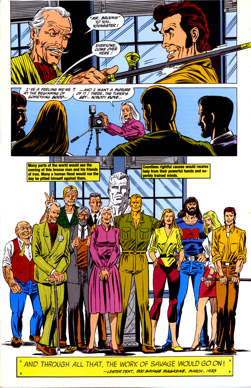 Read online Doc Savage (1988) comic -  Issue #8 - 29
