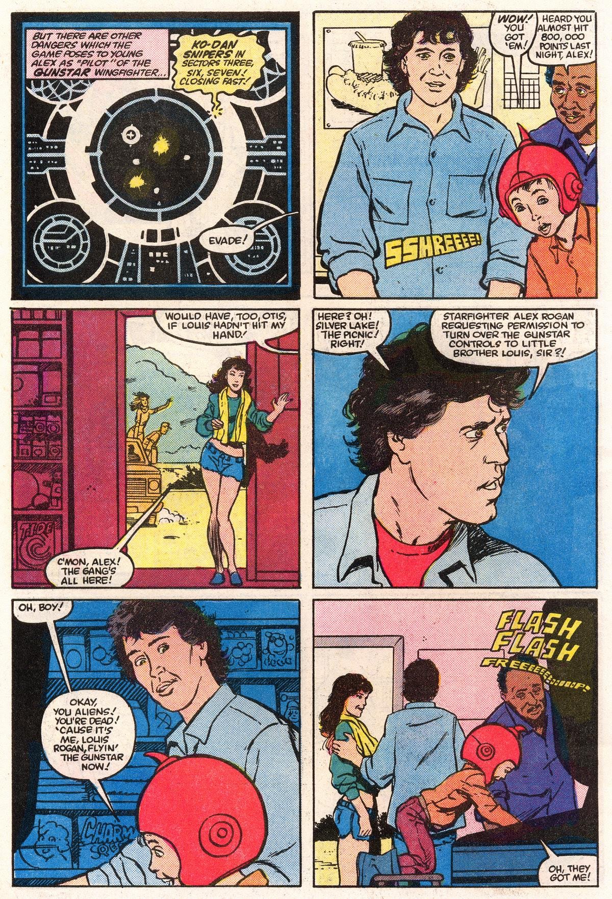 Read online The Last Starfighter comic -  Issue #1 - 6