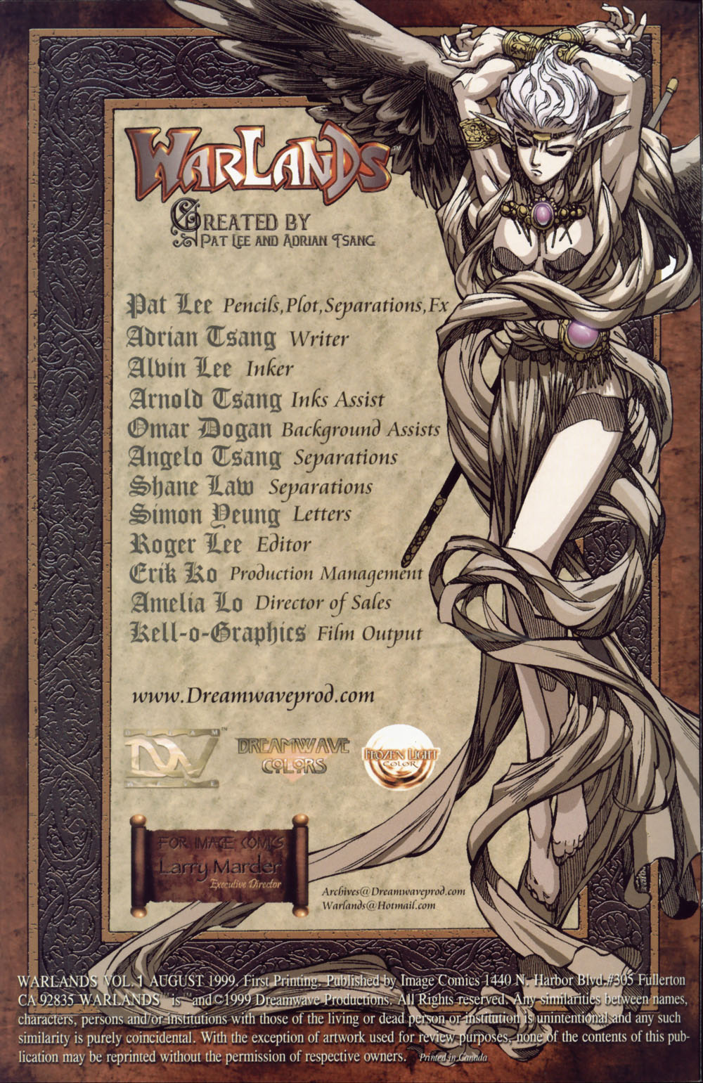 Read online Warlands comic -  Issue #1 - 2