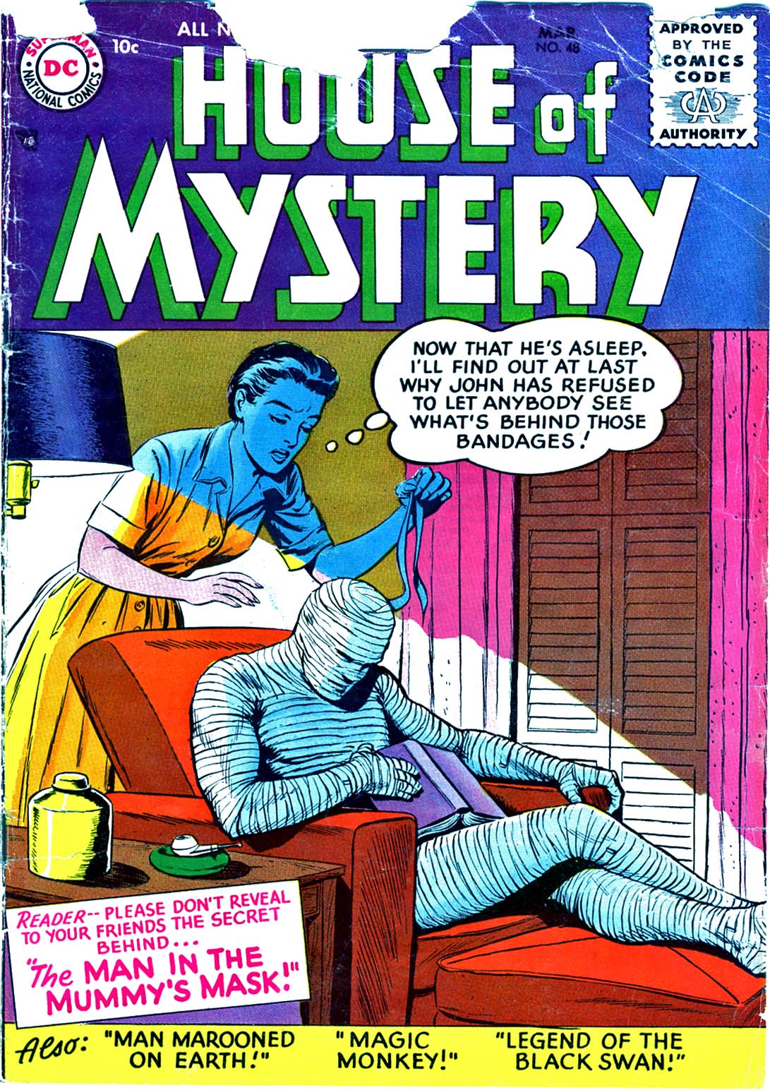 House of Mystery (1951) issue 48 - Page 1