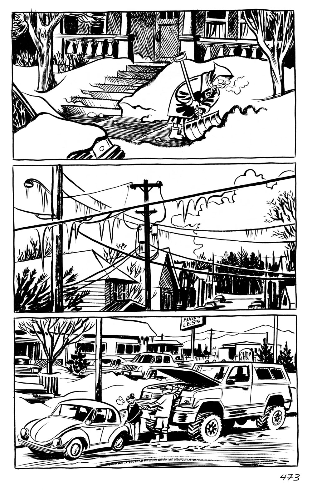 Read online Blankets comic -  Issue #3 - 98