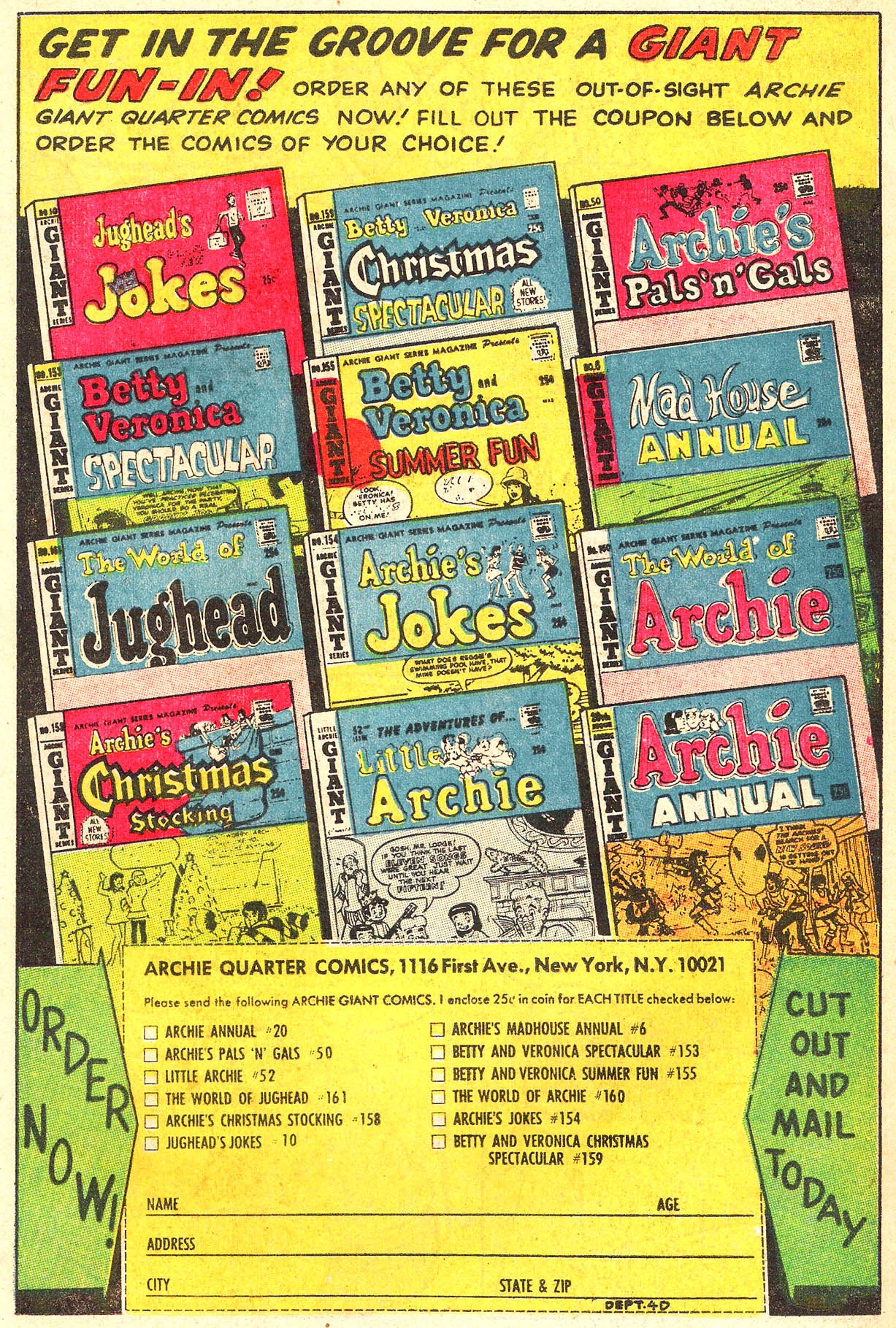Read online Laugh (Comics) comic -  Issue #216 - 19