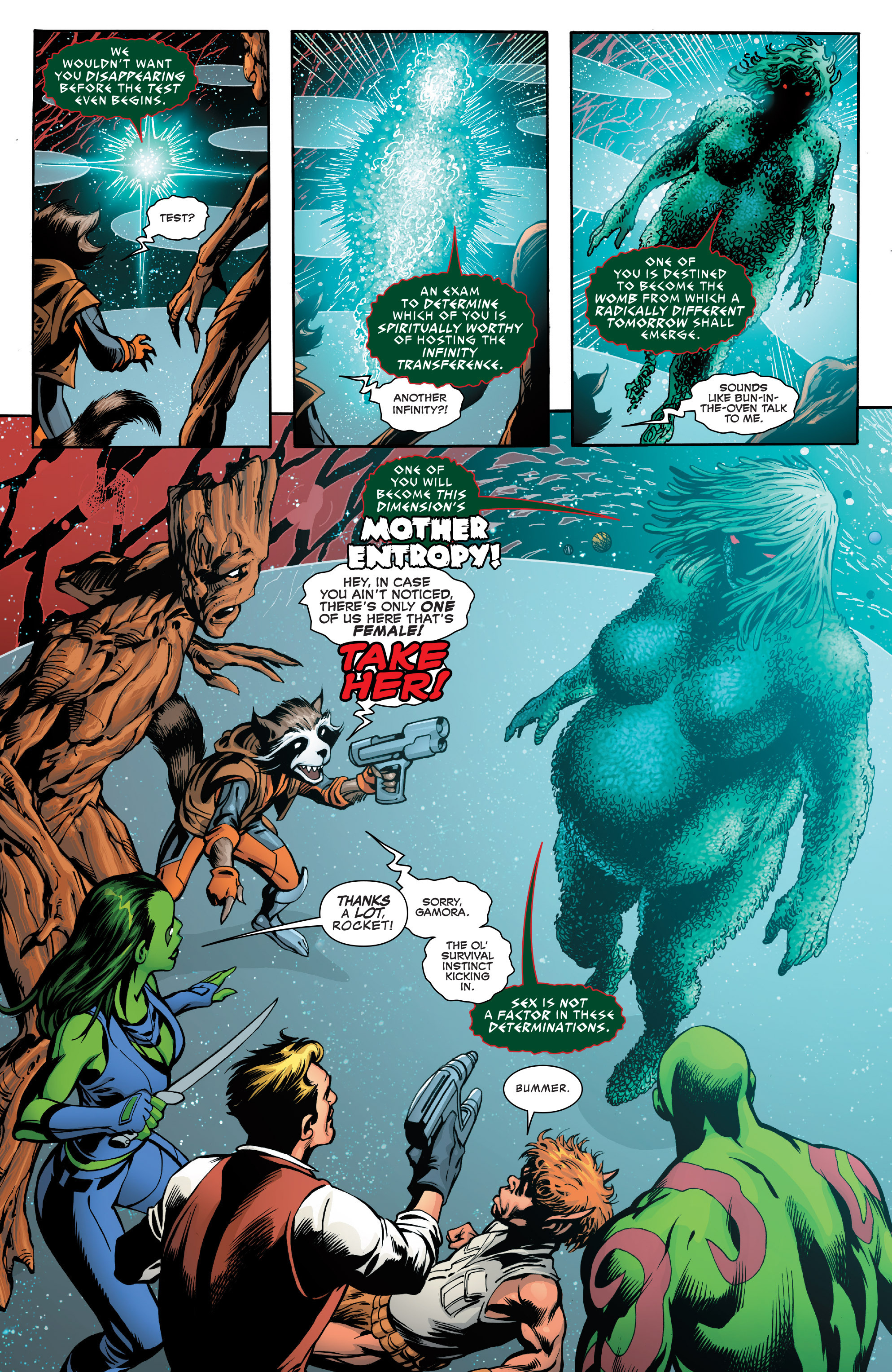 Read online Guardians of the Galaxy: Mother Entropy comic -  Issue #2 - 5