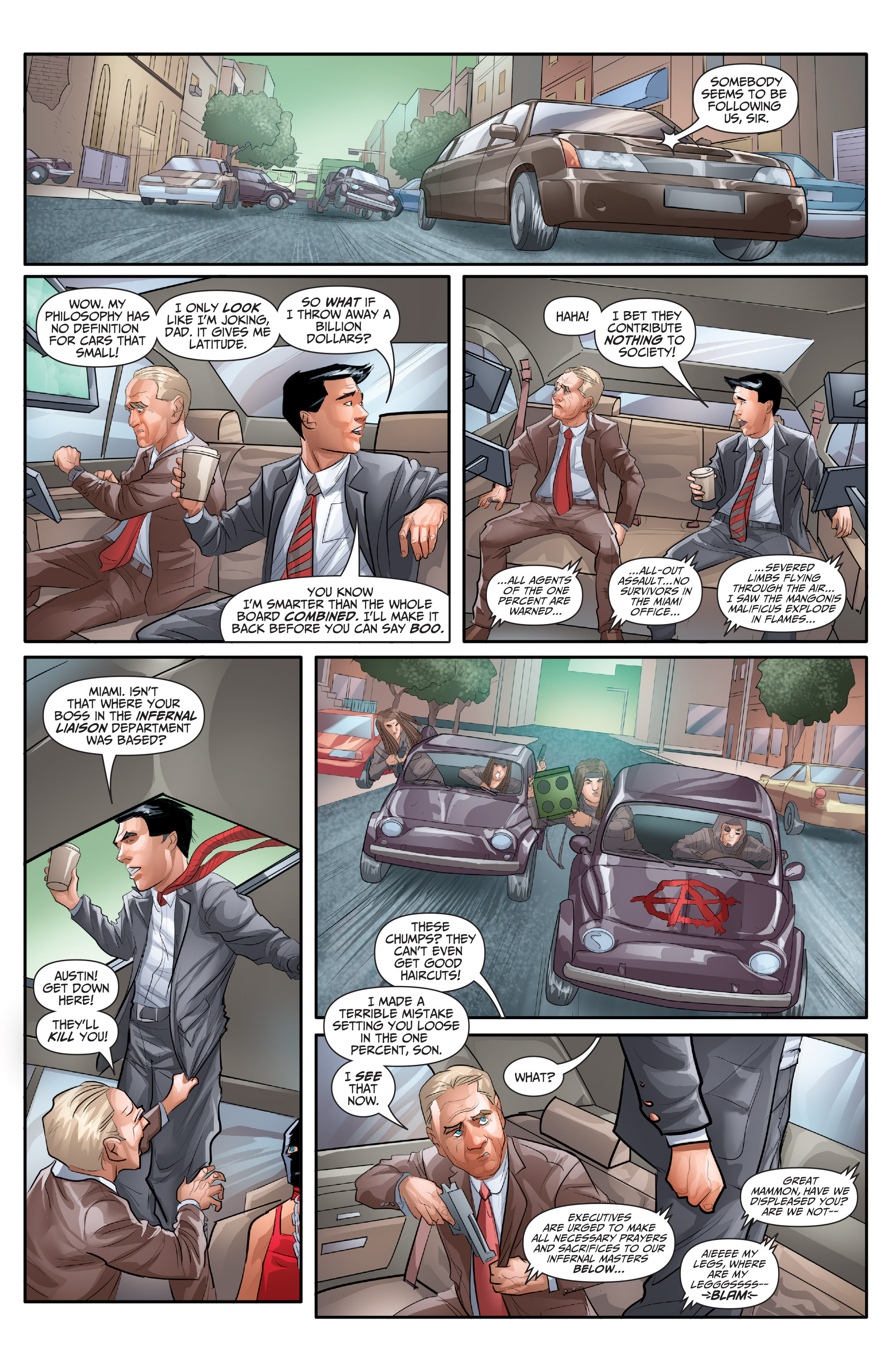 Read online Archer and Armstrong: The One Percent comic -  Issue # Full - 13