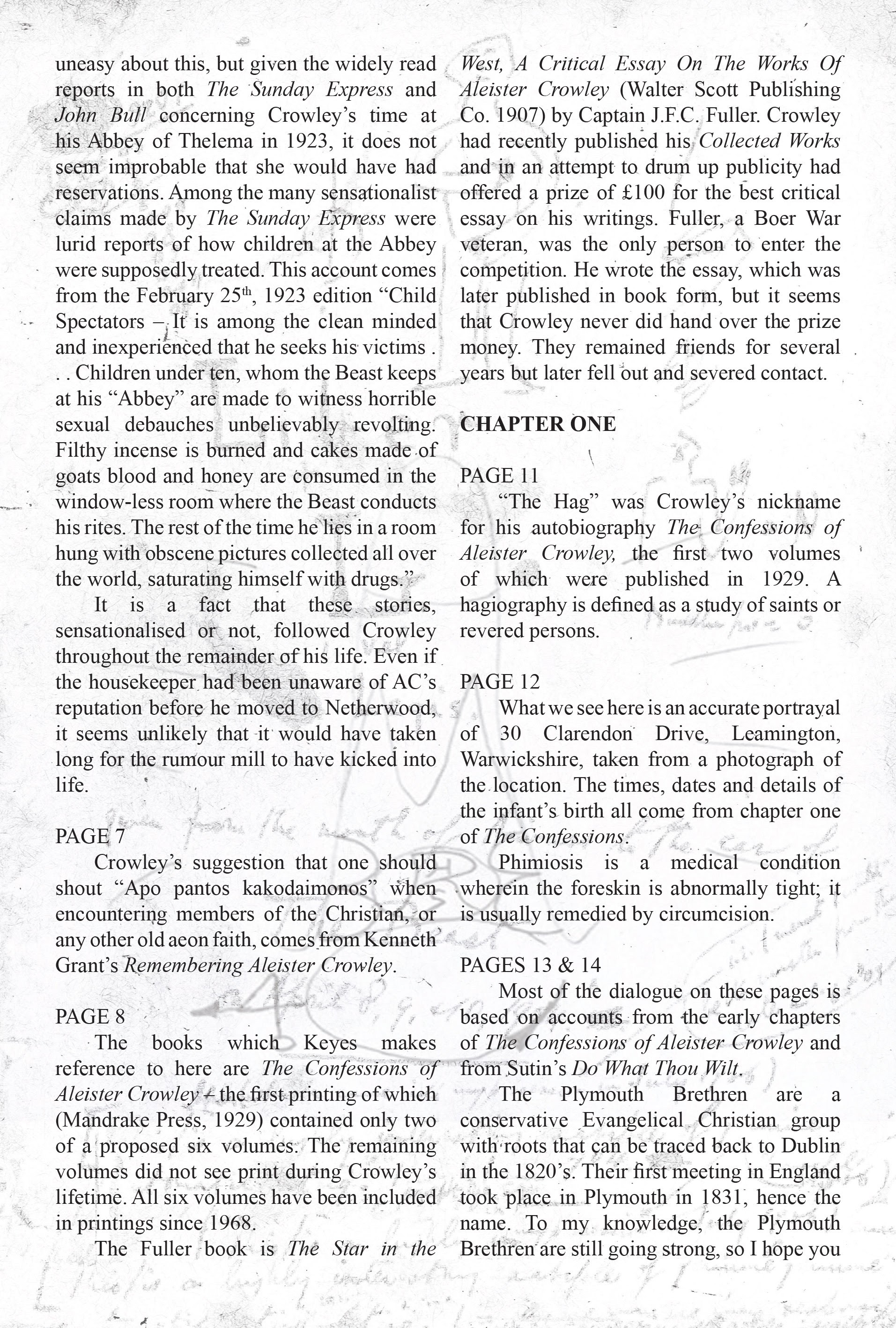 Read online Aleister Crowley: Wandering the Waste comic -  Issue # TPB - 120