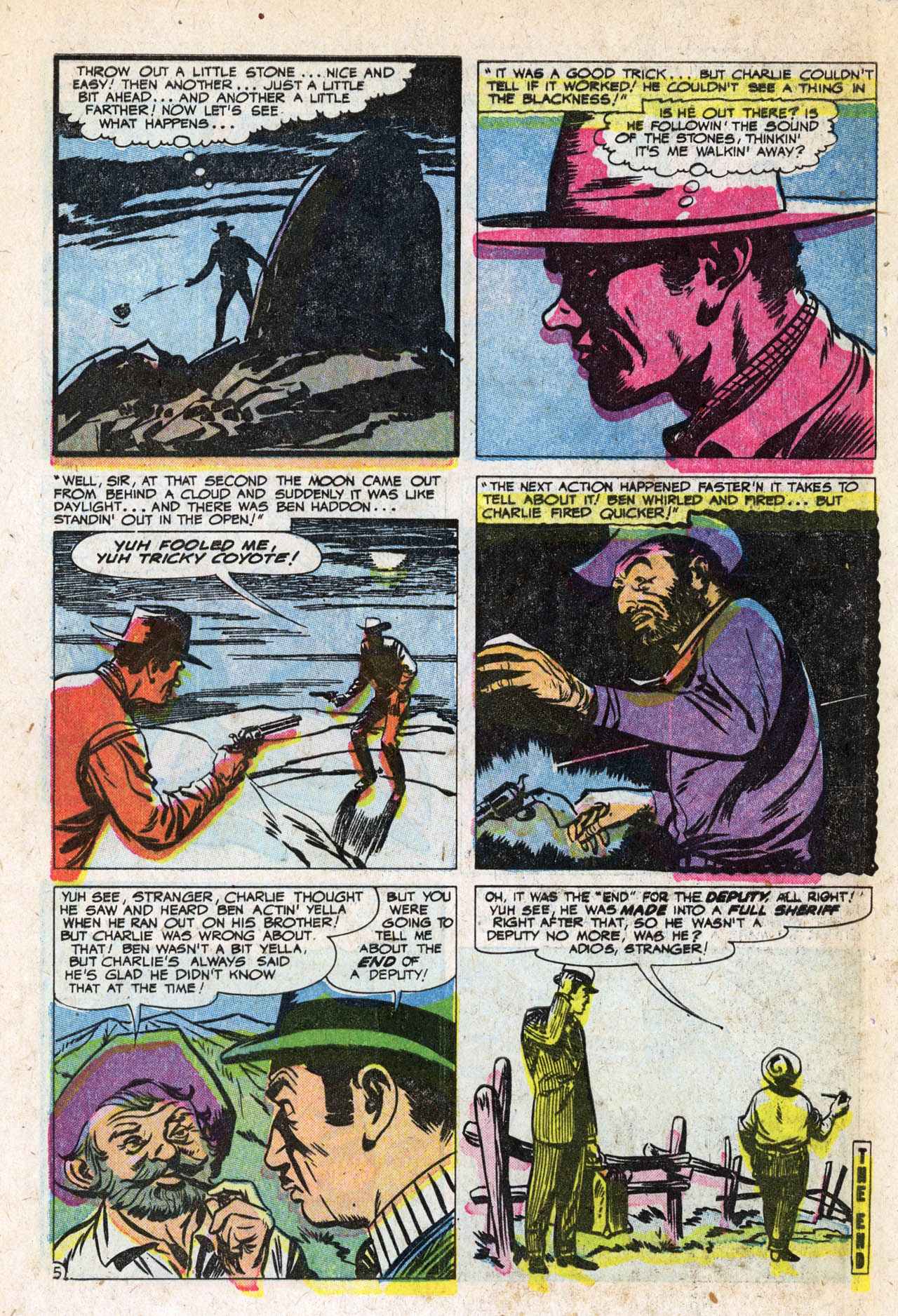 Read online Quick-Trigger Western comic -  Issue #19 - 32