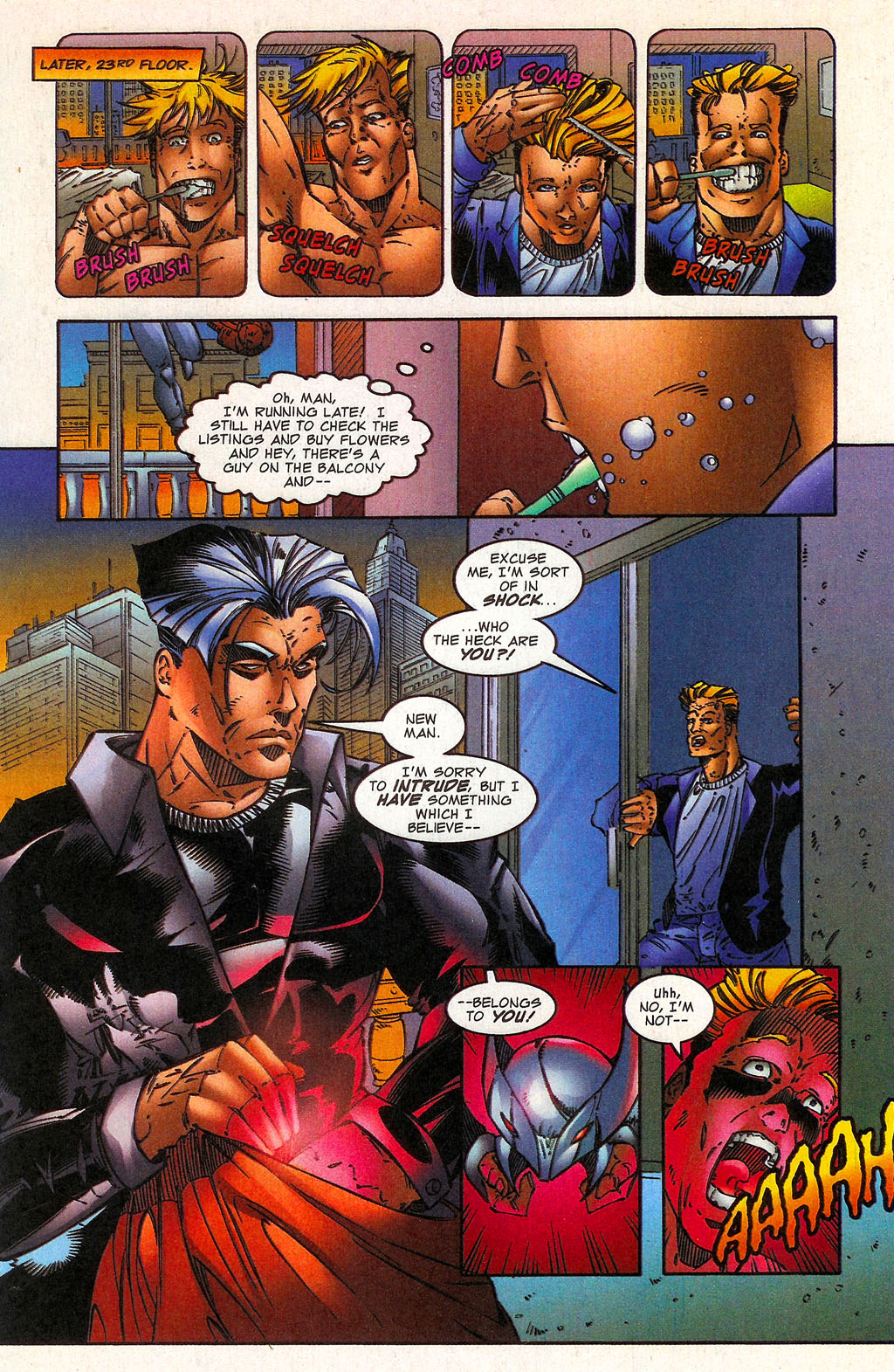 Read online New Man comic -  Issue #4 - 17