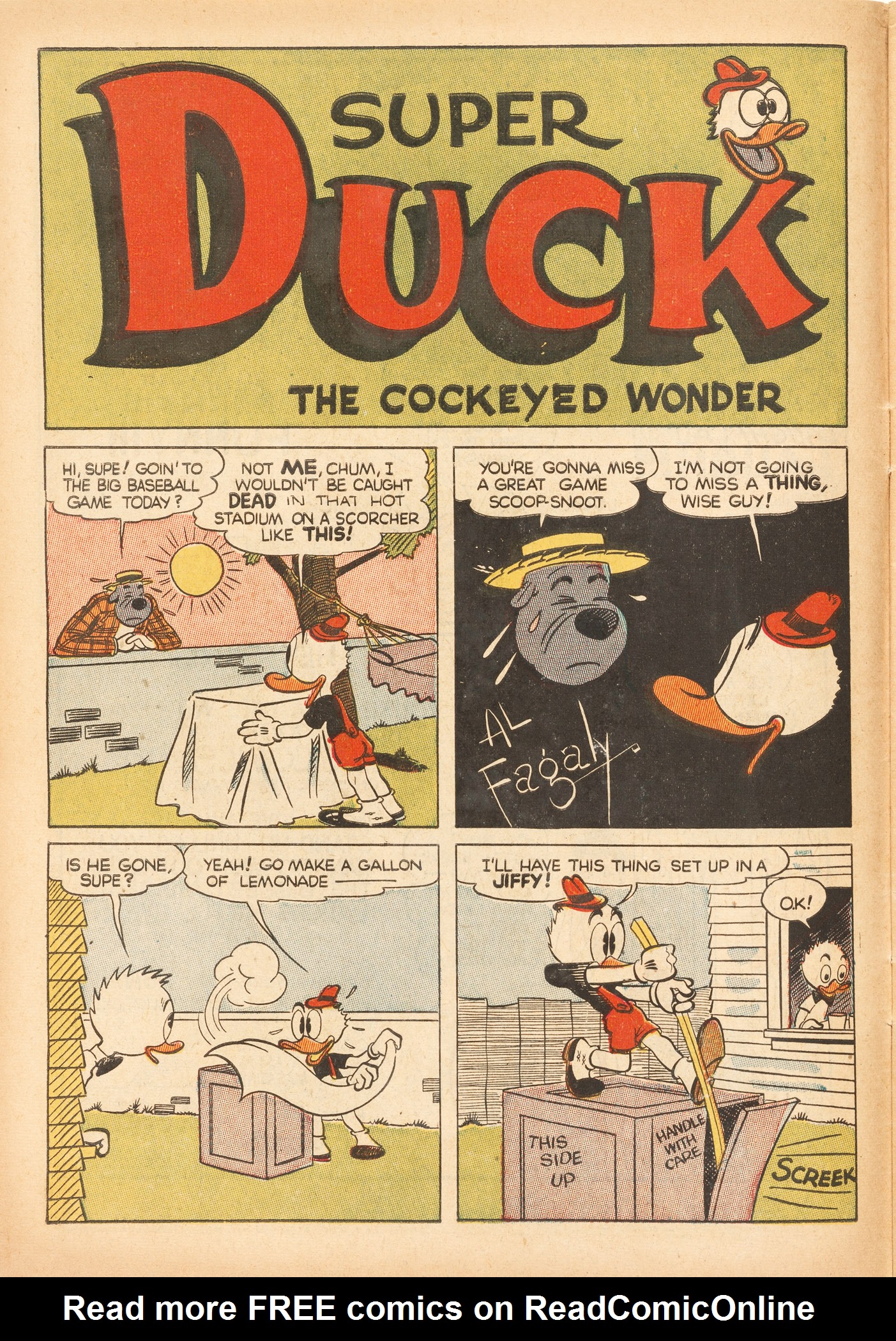Read online Super Duck Comics comic -  Issue #15 - 12