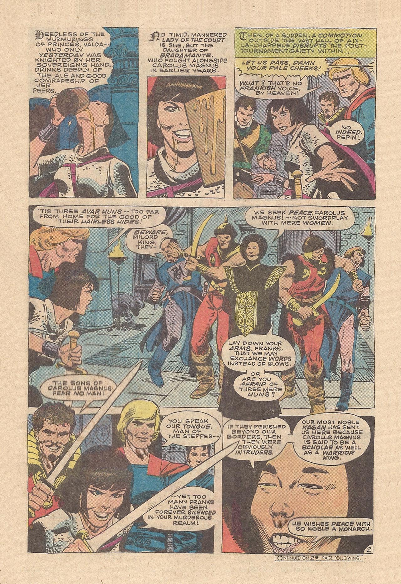 Read online Arak Son of Thunder comic -  Issue #13 - 28