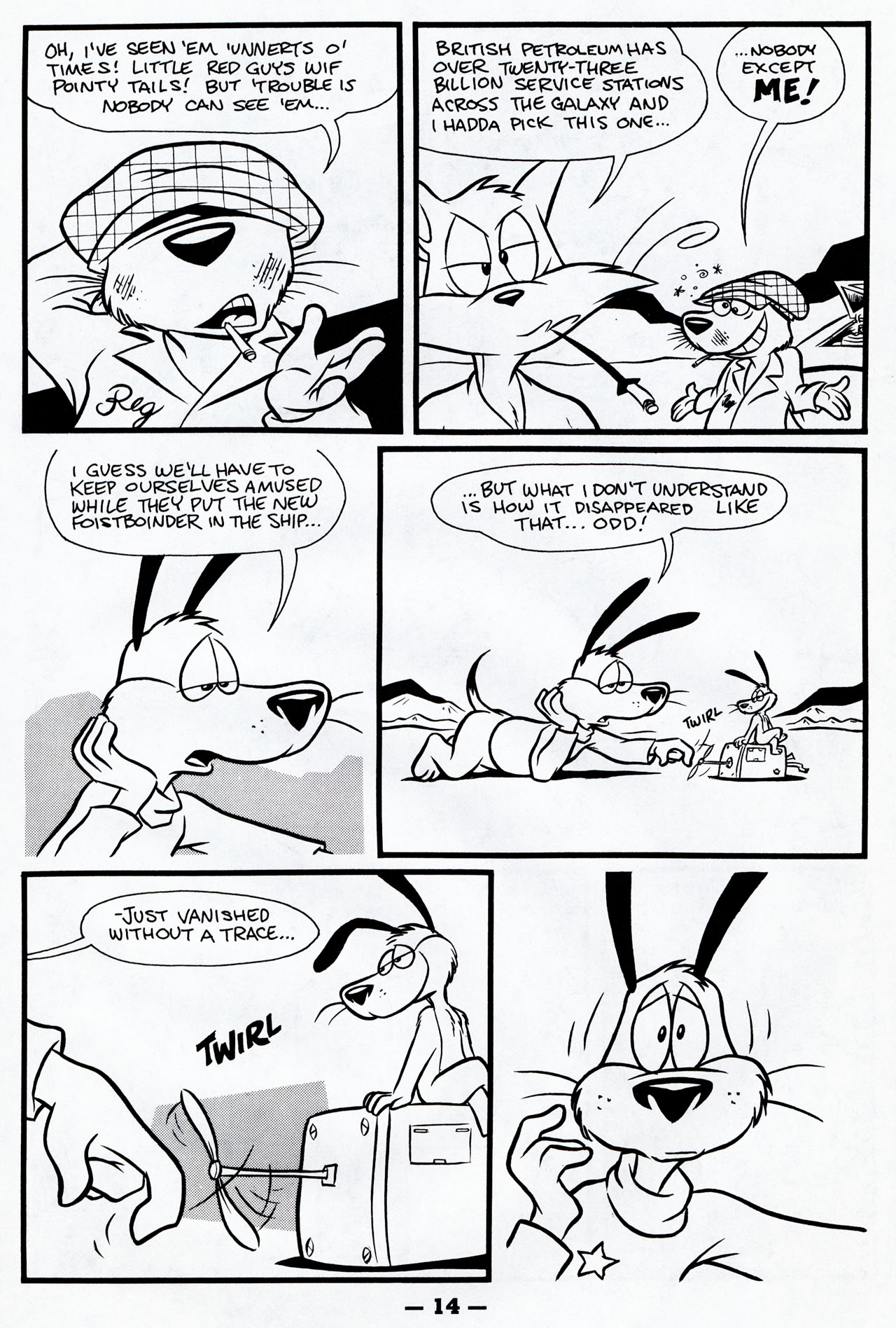 Read online Critters comic -  Issue #2 - 16