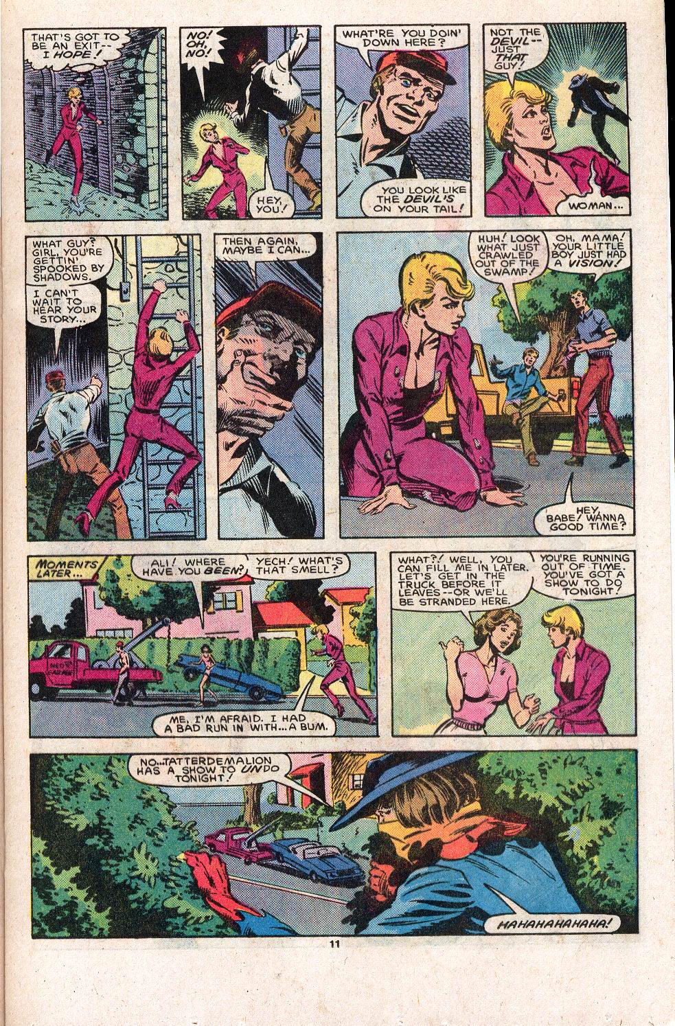 Read online Dazzler (1981) comic -  Issue #36 - 12