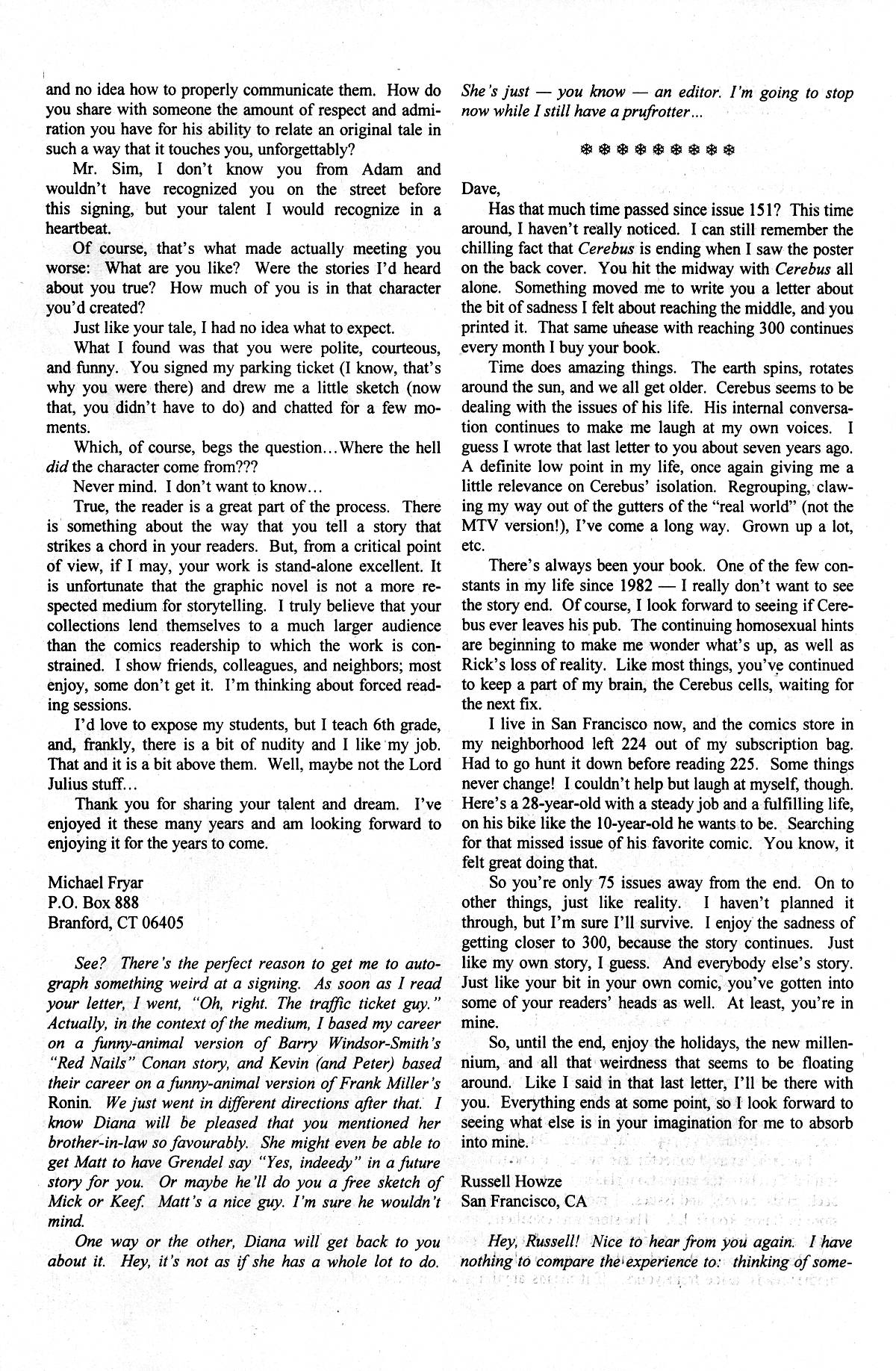 Read online Cerebus comic -  Issue #229 - 24