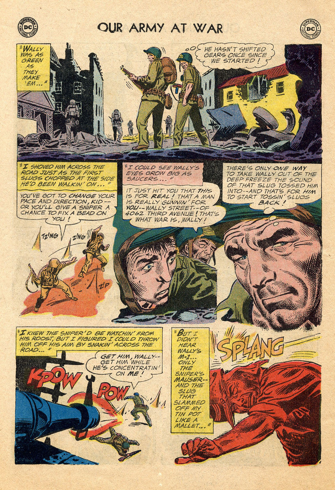 Read online Our Army at War (1952) comic -  Issue #91 - 6