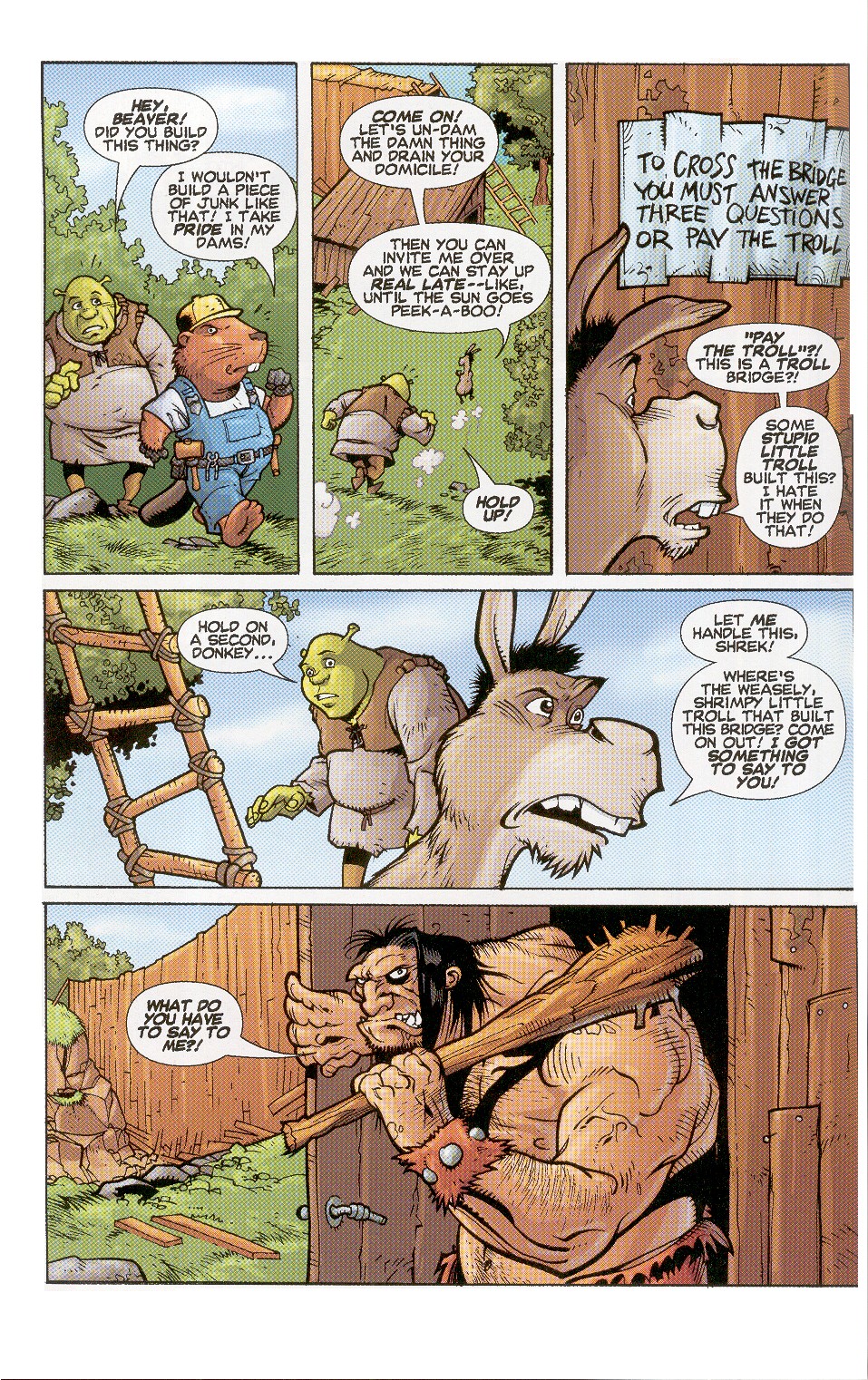 Read online Shrek (2003) comic -  Issue #3 - 9