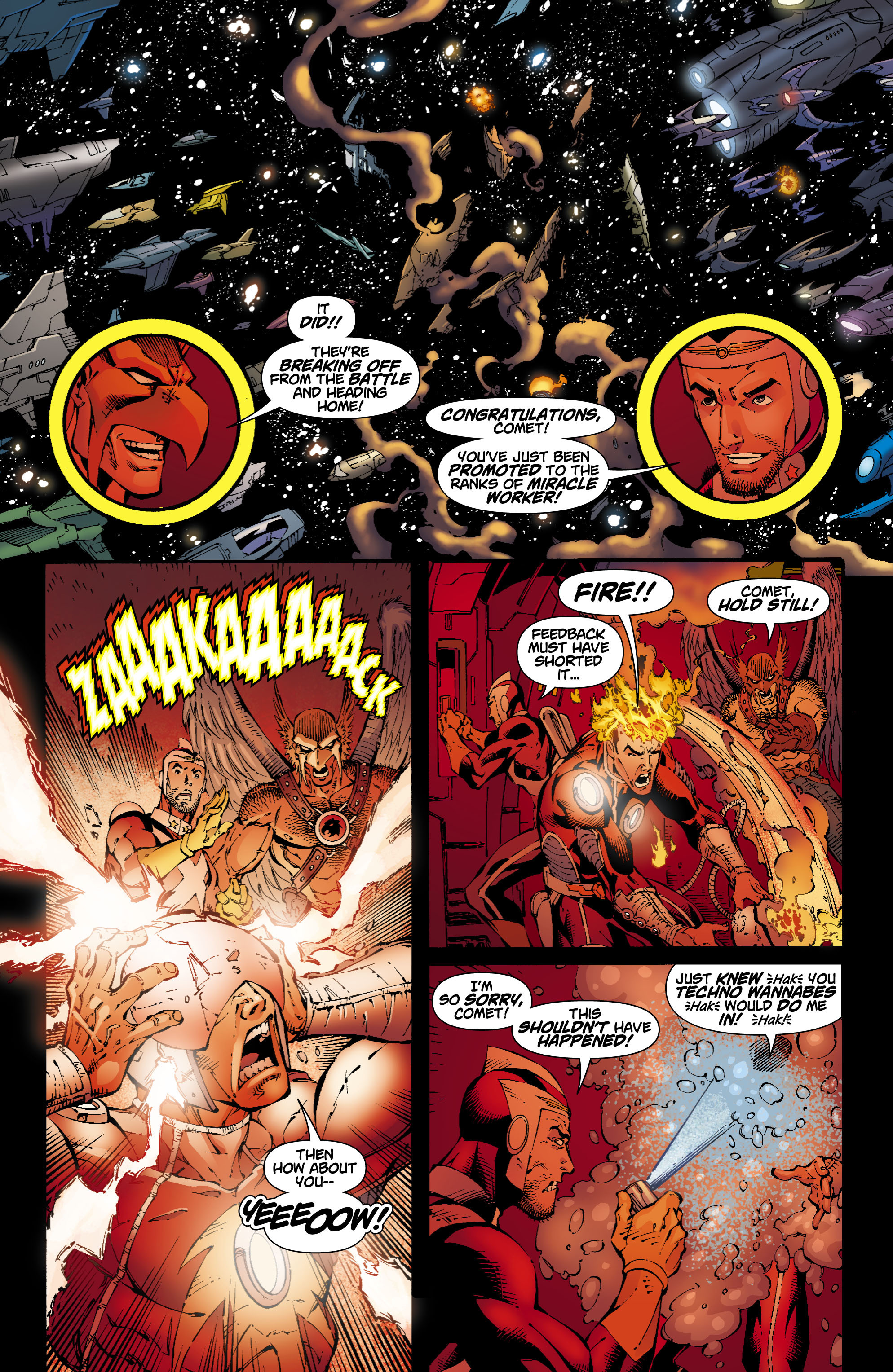 Read online Rann/Thanagar Holy War comic -  Issue #5 - 17
