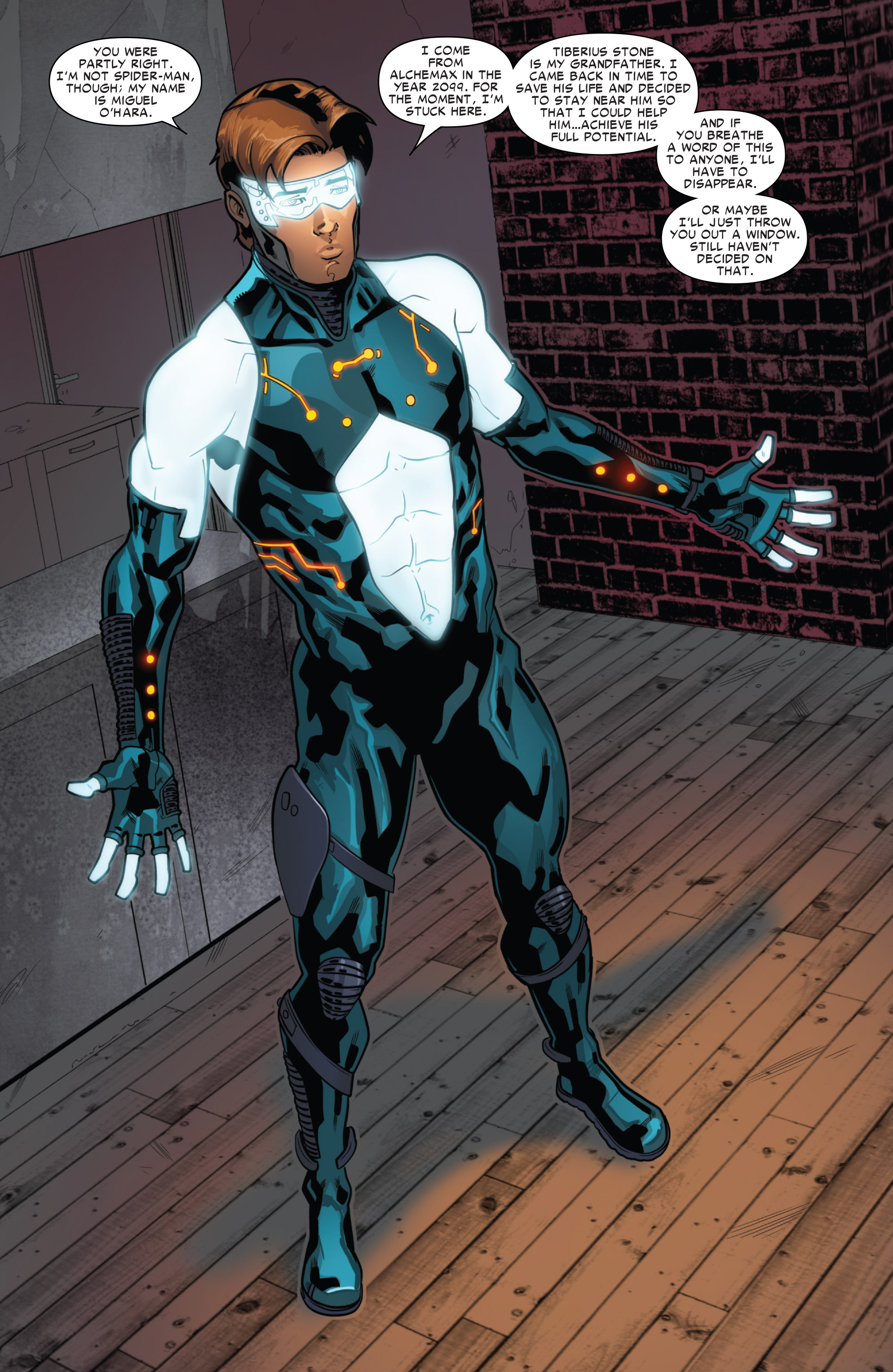 Read online Spider-Man 2099 (2014) comic -  Issue #2 - 17