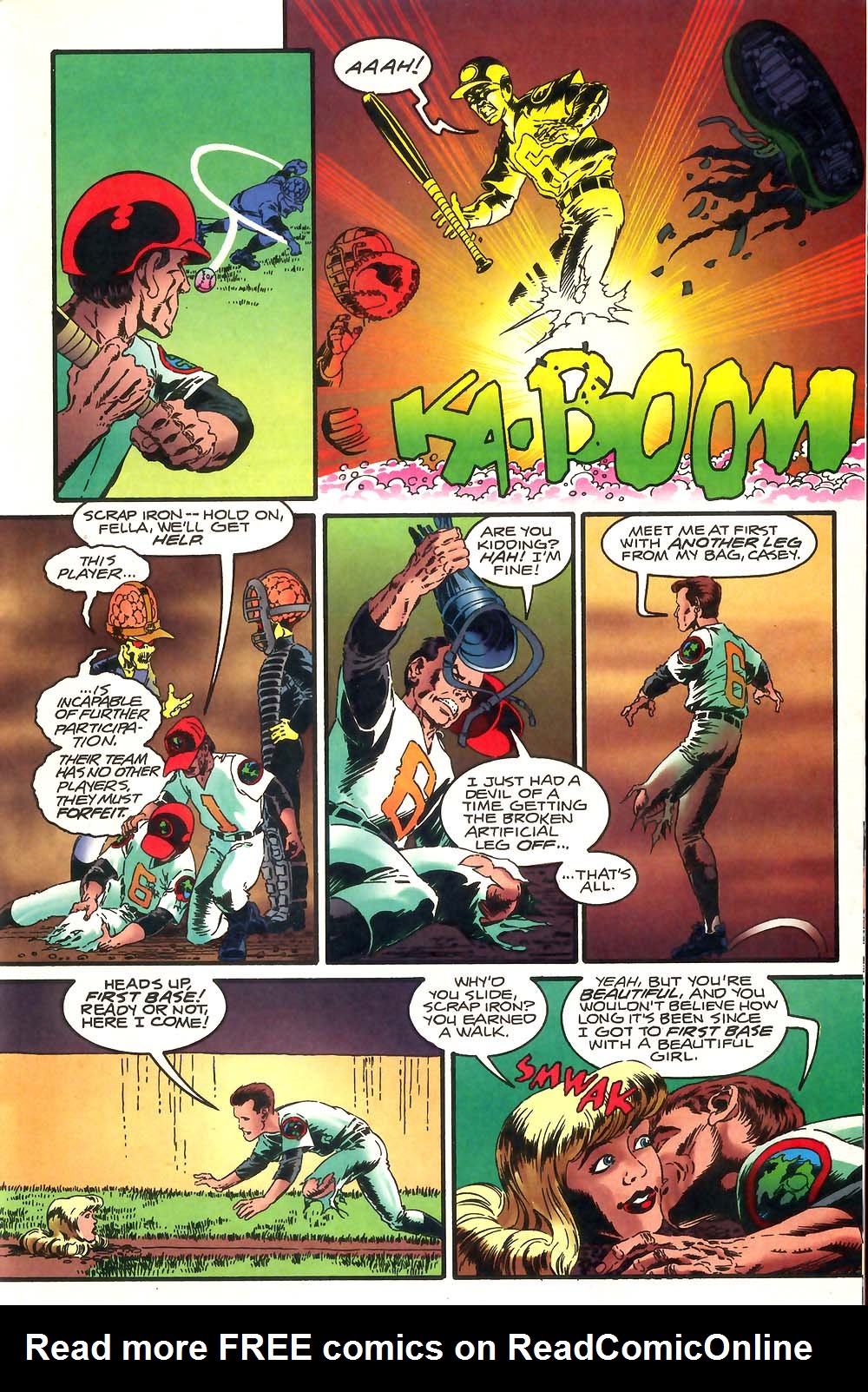 Read online Mars Attacks Baseball Special comic -  Issue # Full - 17