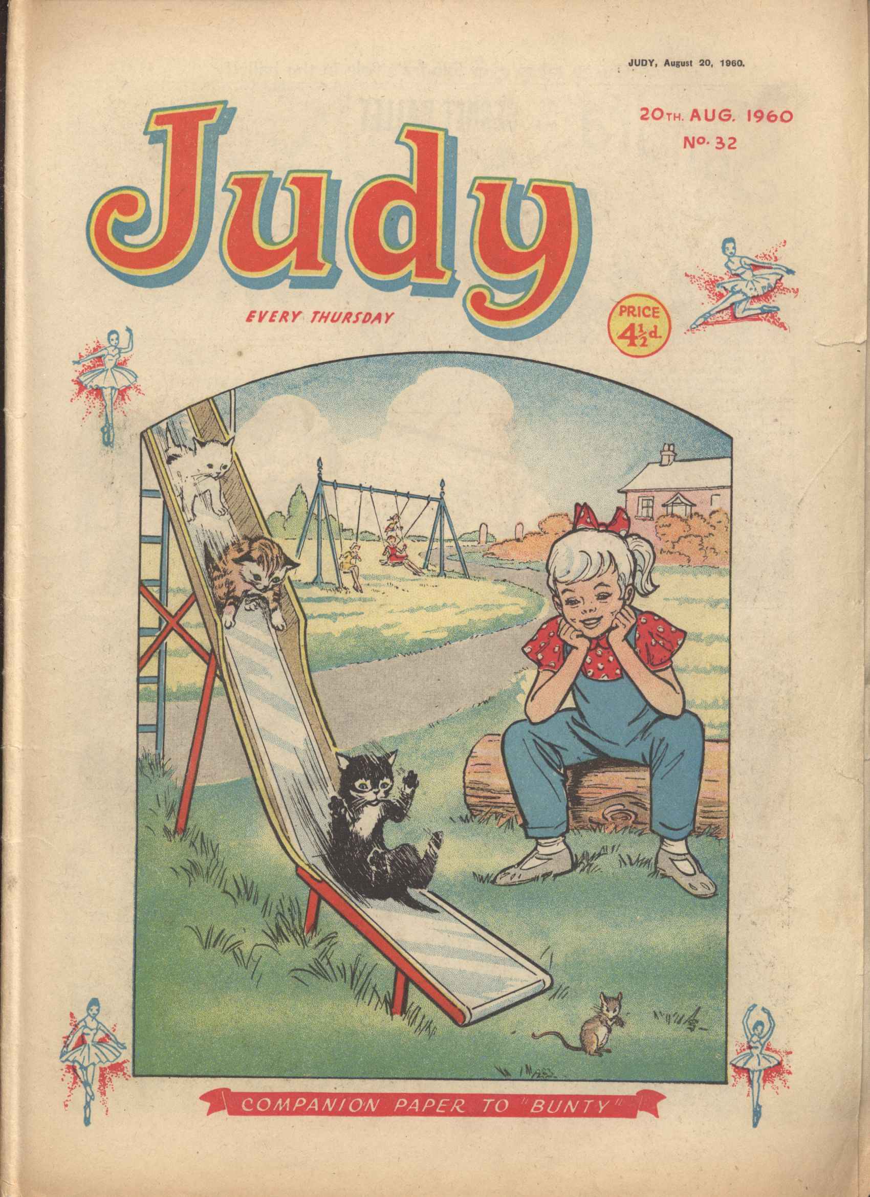 Read online Judy comic -  Issue #32 - 1