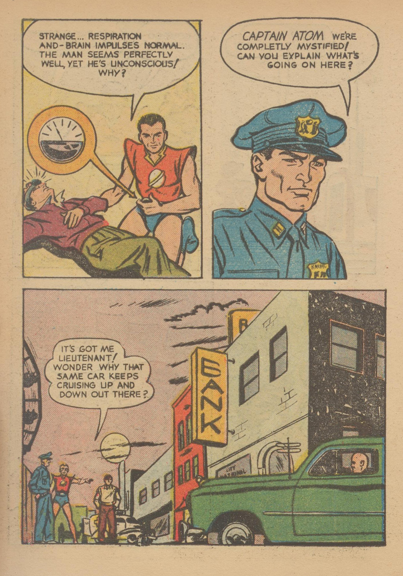 Read online Captain Atom (1950) comic -  Issue #1 - 42