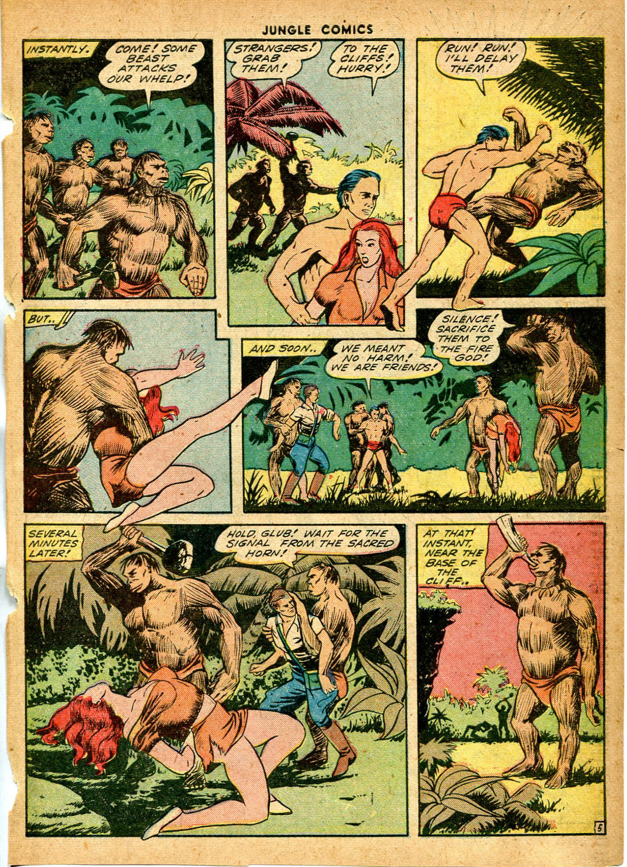 Read online Jungle Comics comic -  Issue #52 - 39
