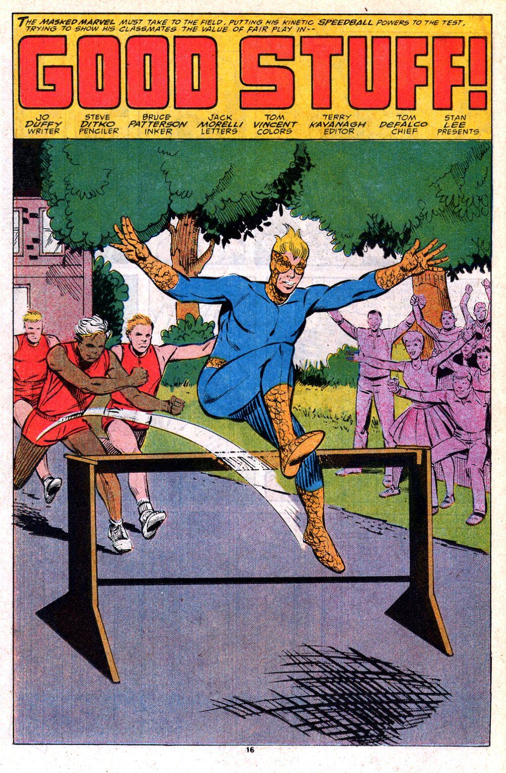 Read online Speedball comic -  Issue #7 - 13