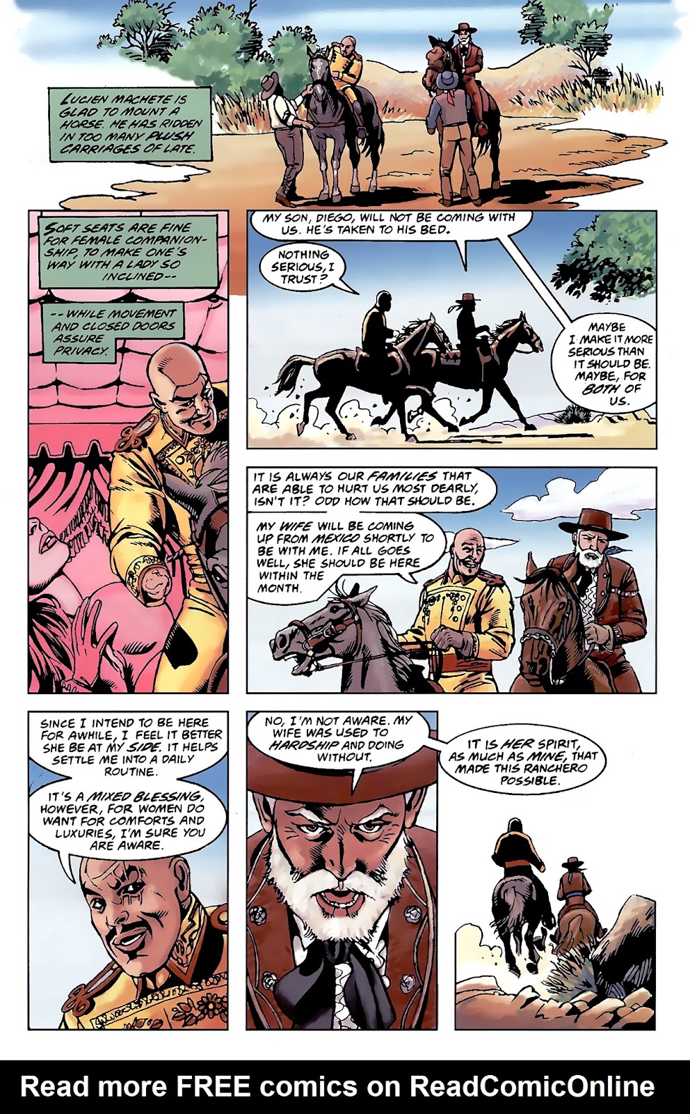 Zorro: Matanzas issue 1 - Page 21