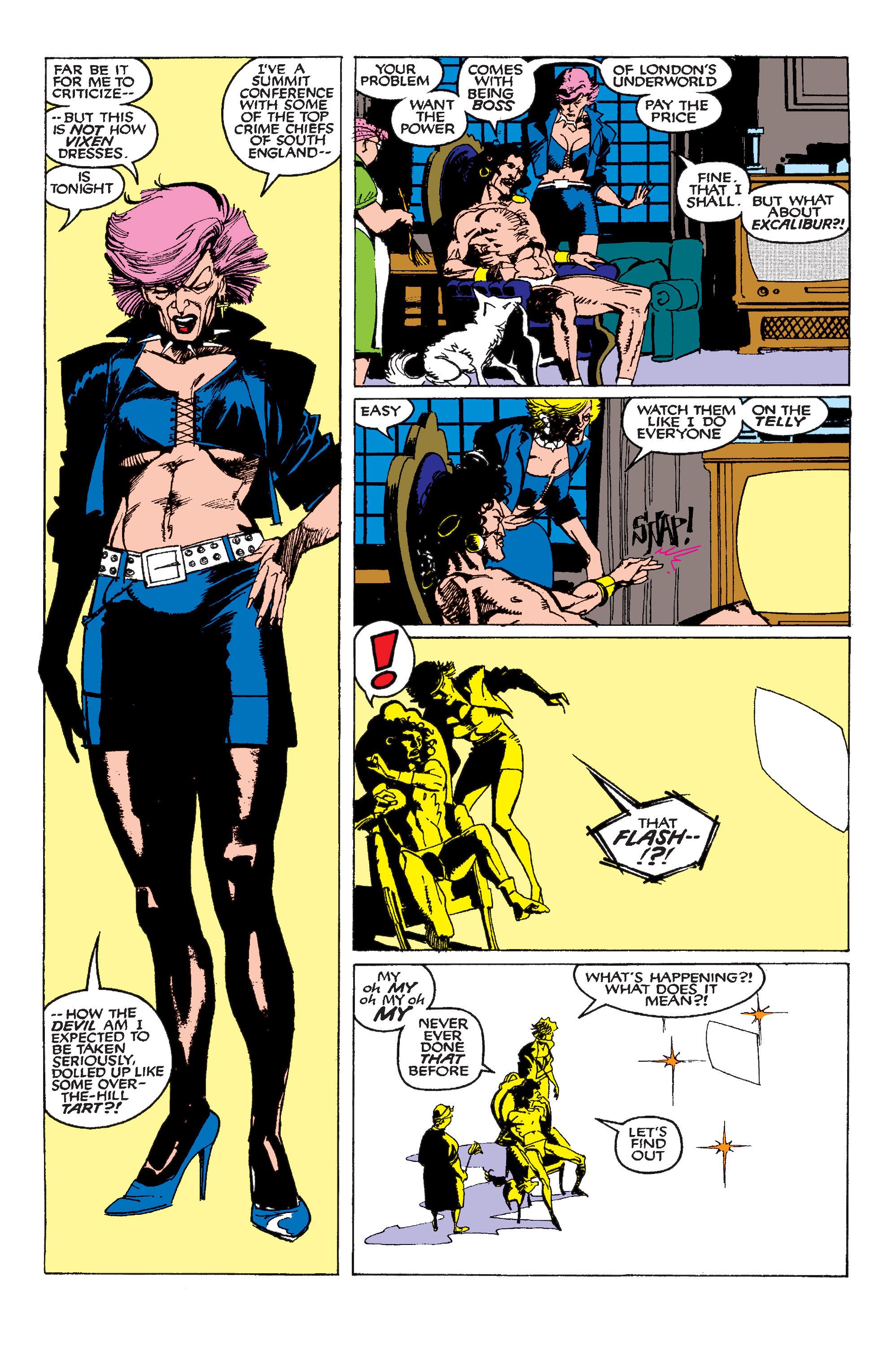 Read online Excalibur (1988) comic -  Issue #27 - 6