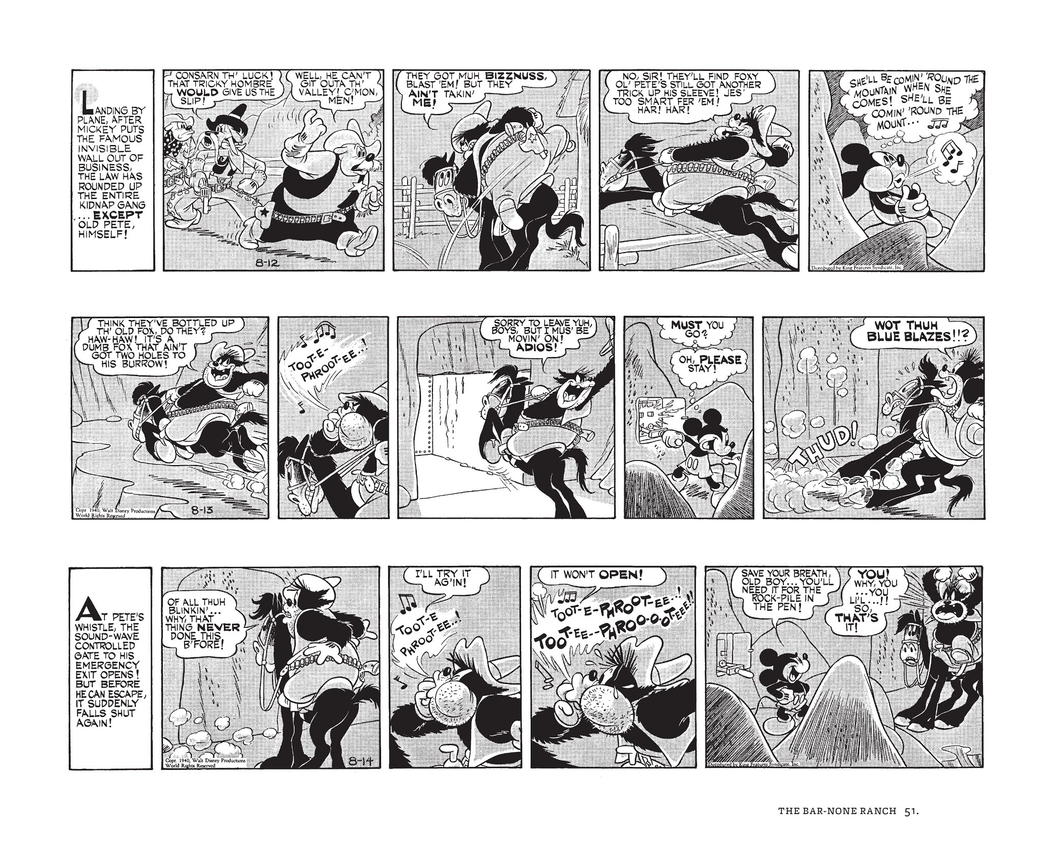 Read online Walt Disney's Mickey Mouse by Floyd Gottfredson comic -  Issue # TPB 6 (Part 1) - 51
