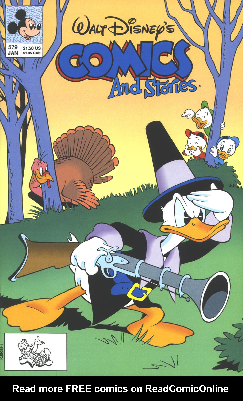 Read online Walt Disney's Comics and Stories comic -  Issue #579 - 1