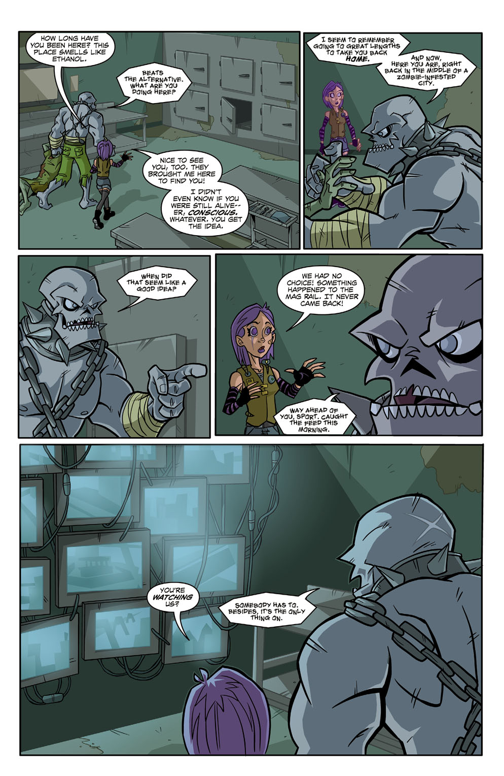 Read online Xombie Reanimated comic -  Issue #1 - 18