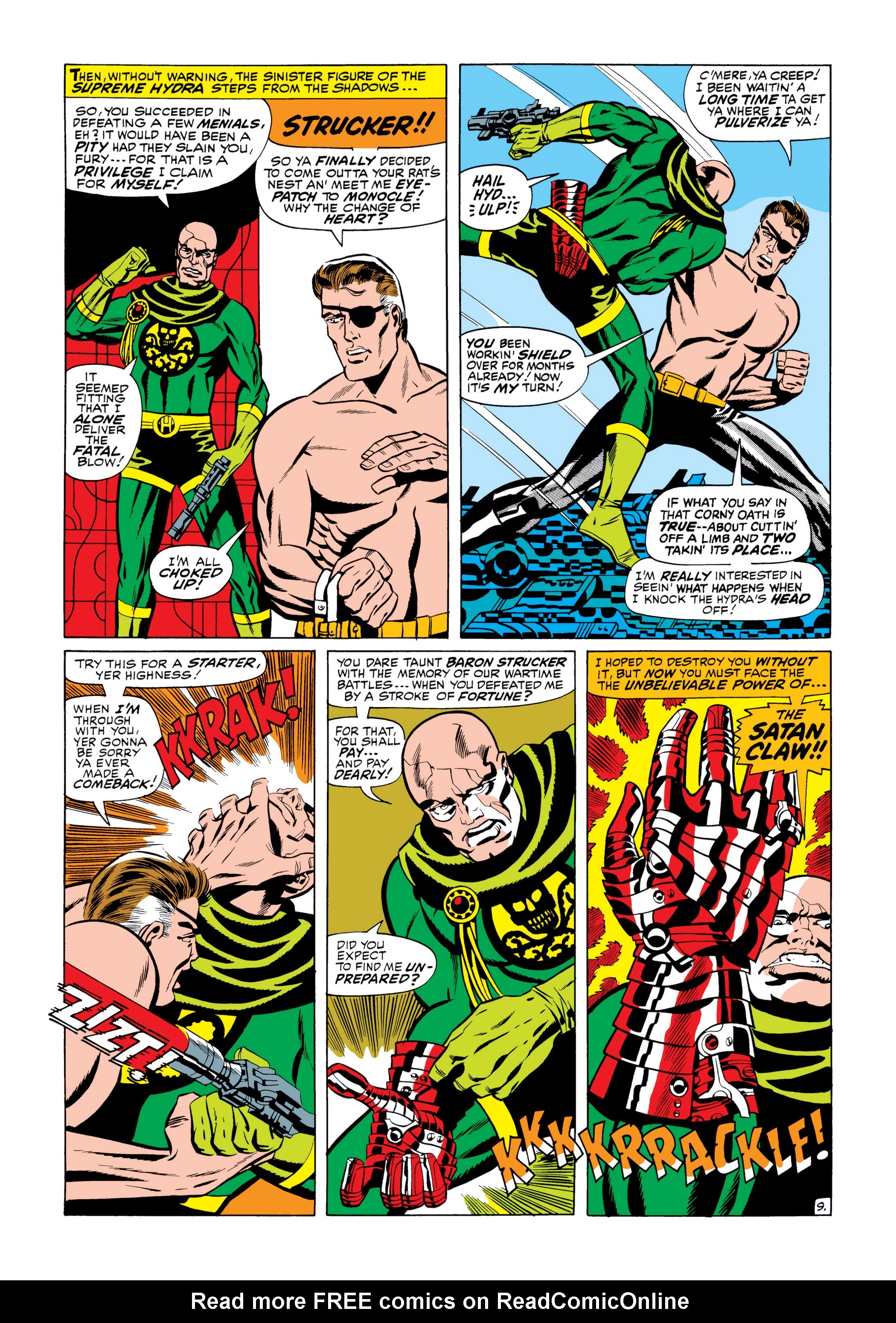 Read online Marvel Masterworks: Nick Fury, Agent of S.H.I.E.L.D. comic -  Issue # TPB 2 (Part 1) - 58