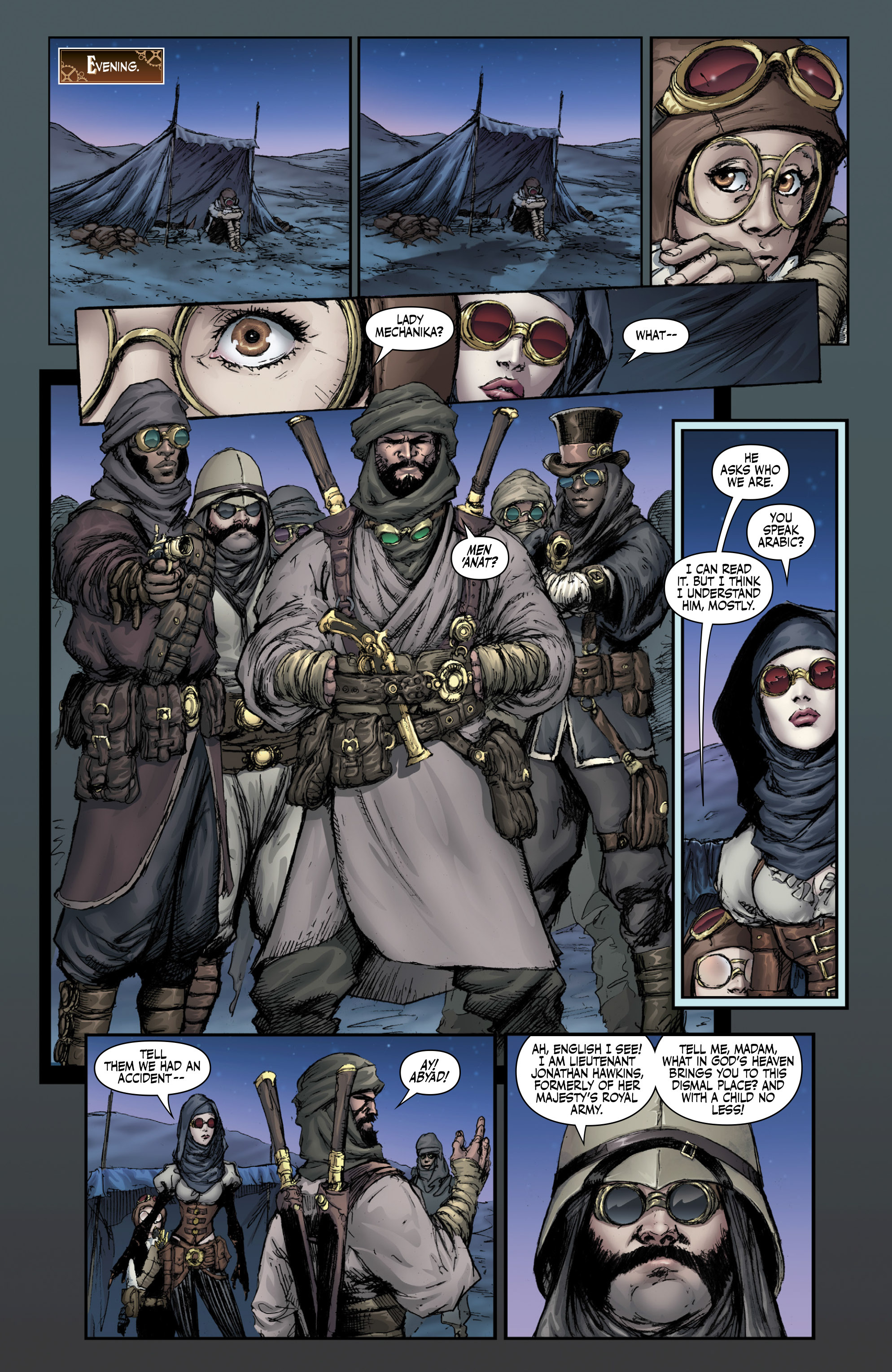 Read online Lady Mechanika: The Tablet of Destinies comic -  Issue #4 - 17