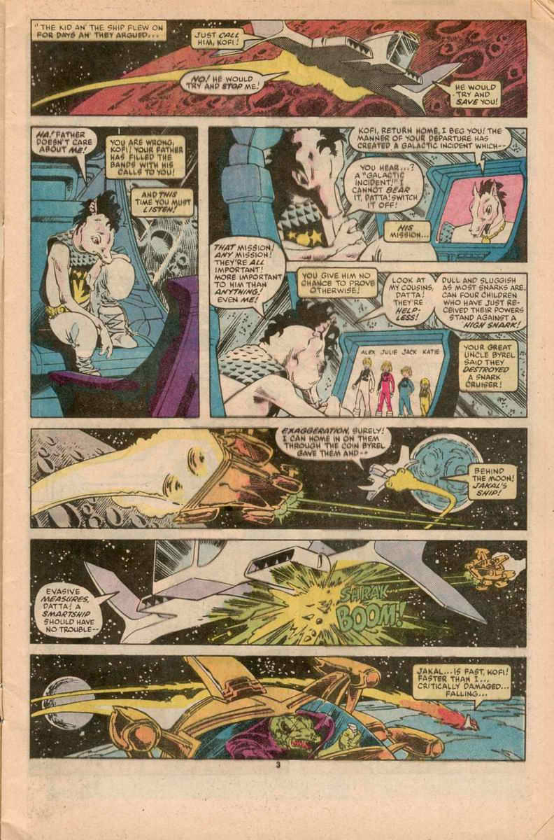 Read online Power Pack (1984) comic -  Issue #16 - 4