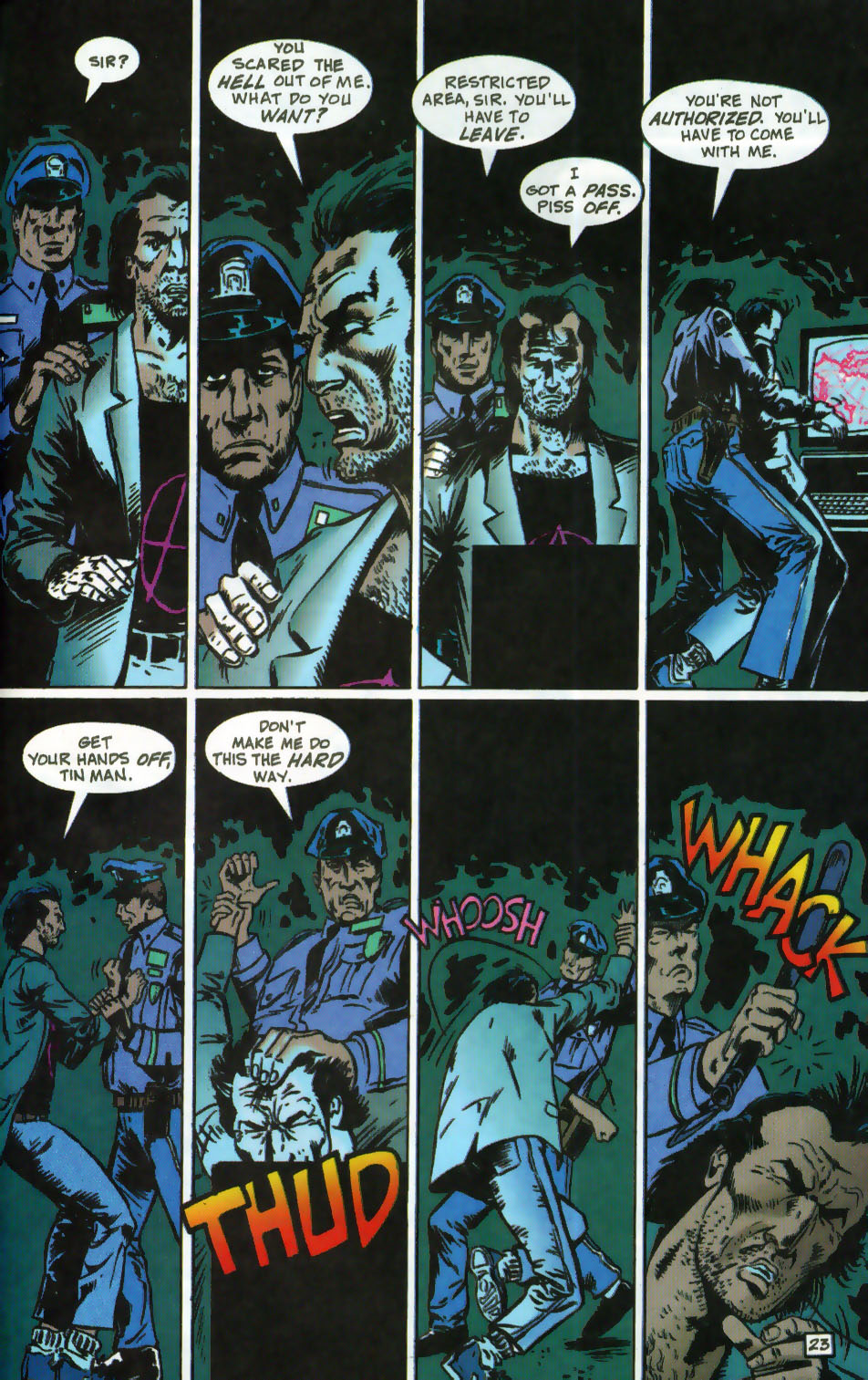 Read online The Hacker Files comic -  Issue #1 - 24