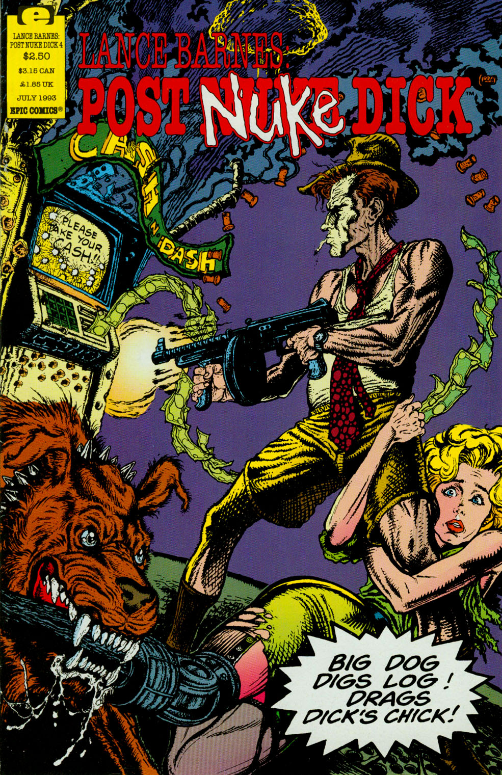 Read online Lance Barnes: Post Nuke Dick comic -  Issue #4 - 1