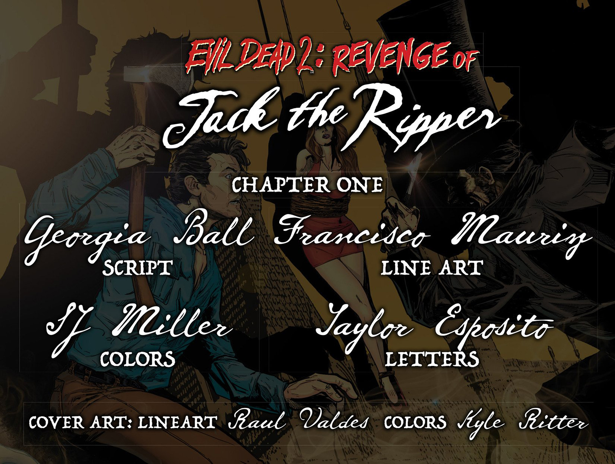 Read online Evil Dead 2: Revenge of Jack the Ripper comic -  Issue #1 - 2