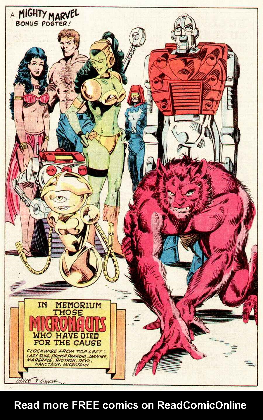 Read online Micronauts (1979) comic -  Issue #54 - 31