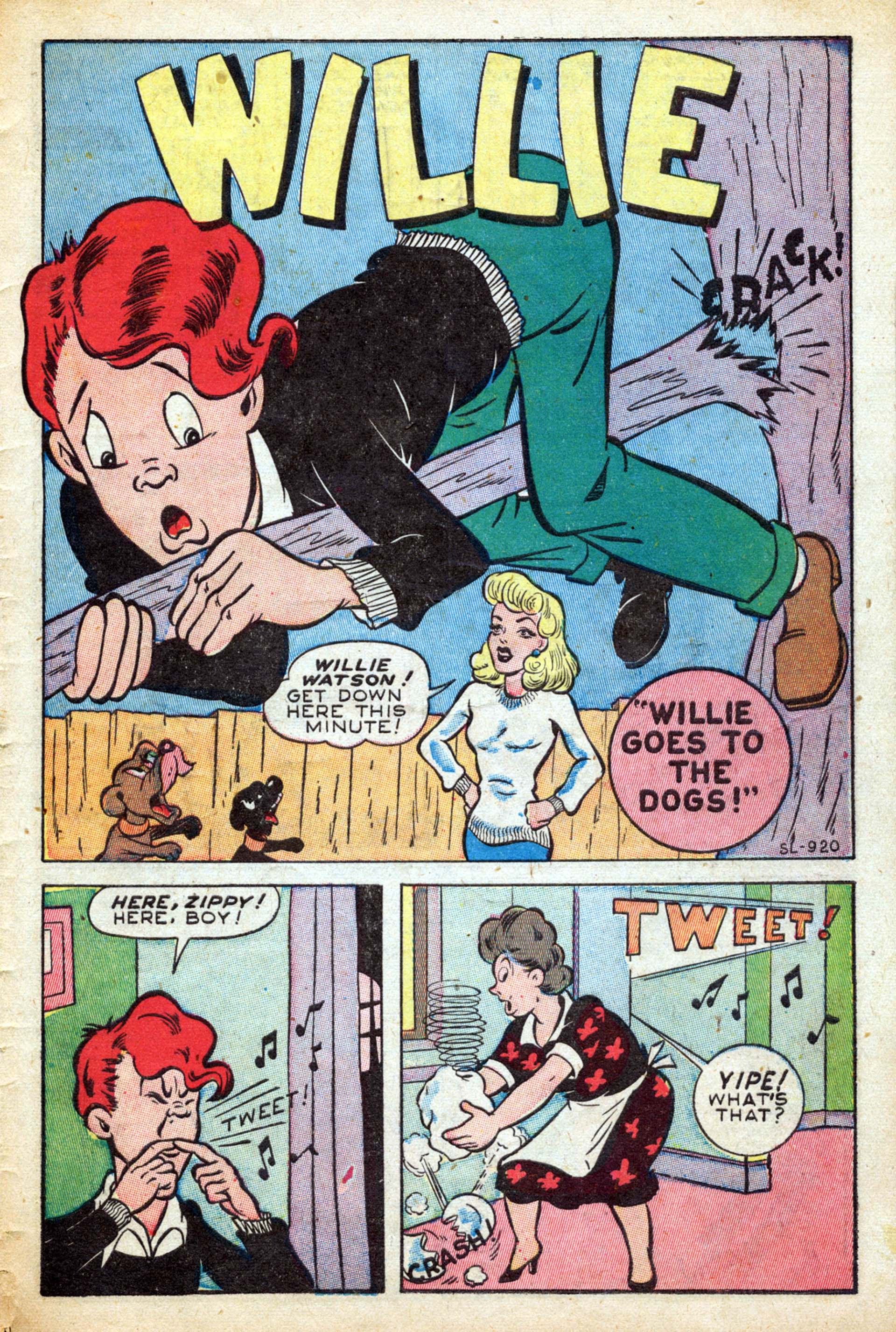 Read online Willie Comics (1946) comic -  Issue #5 - 42