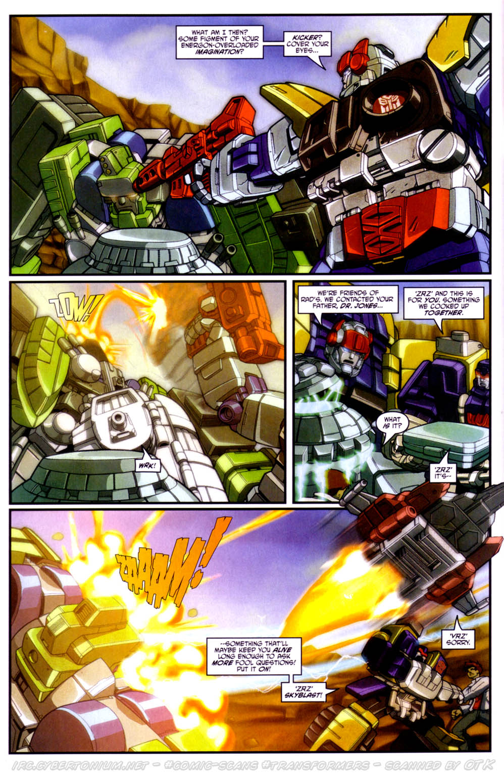 Read online Transformers Energon comic -  Issue #23 - 16