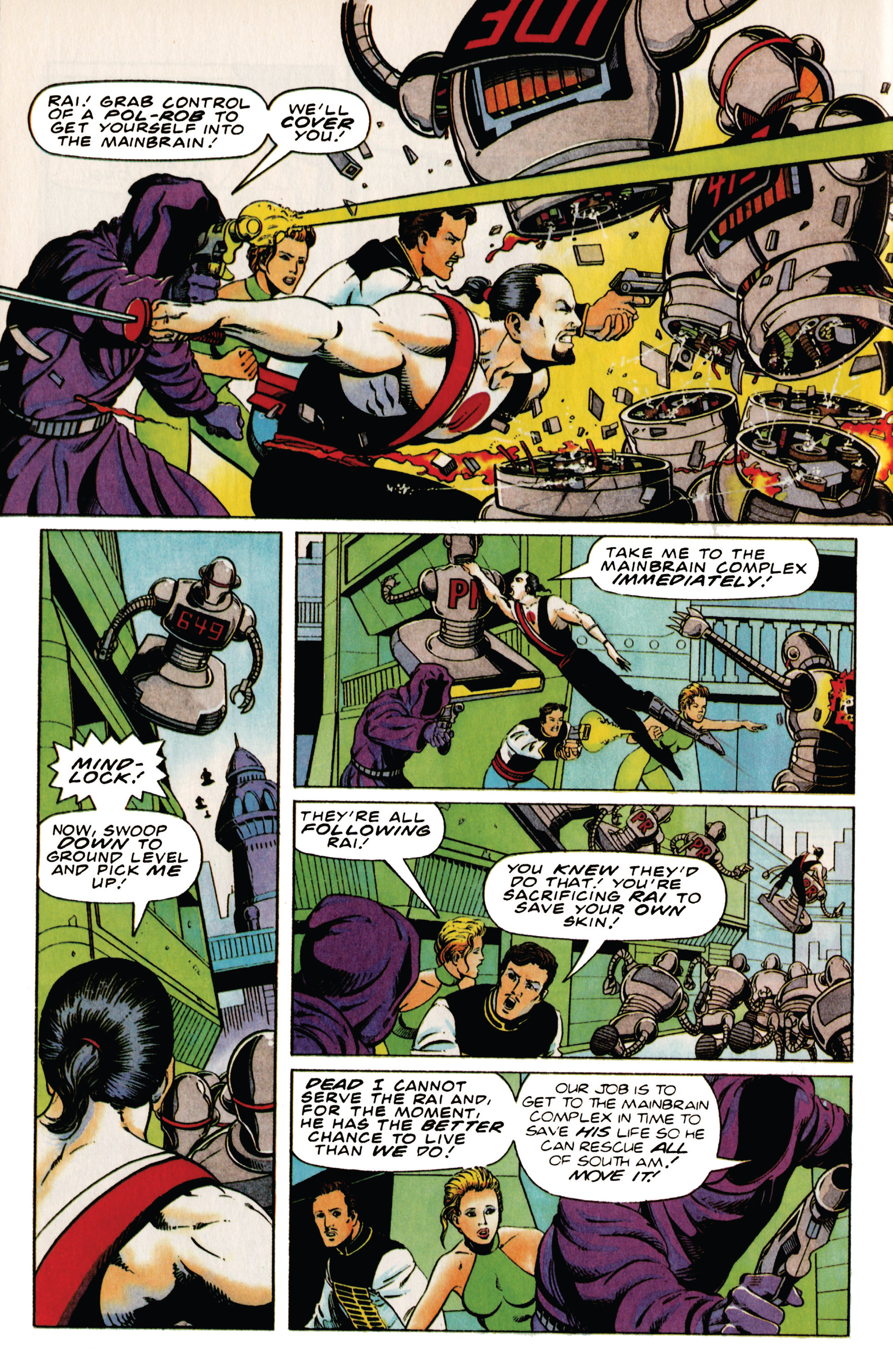 Read online Rai (1992) comic -  Issue #14 - 18
