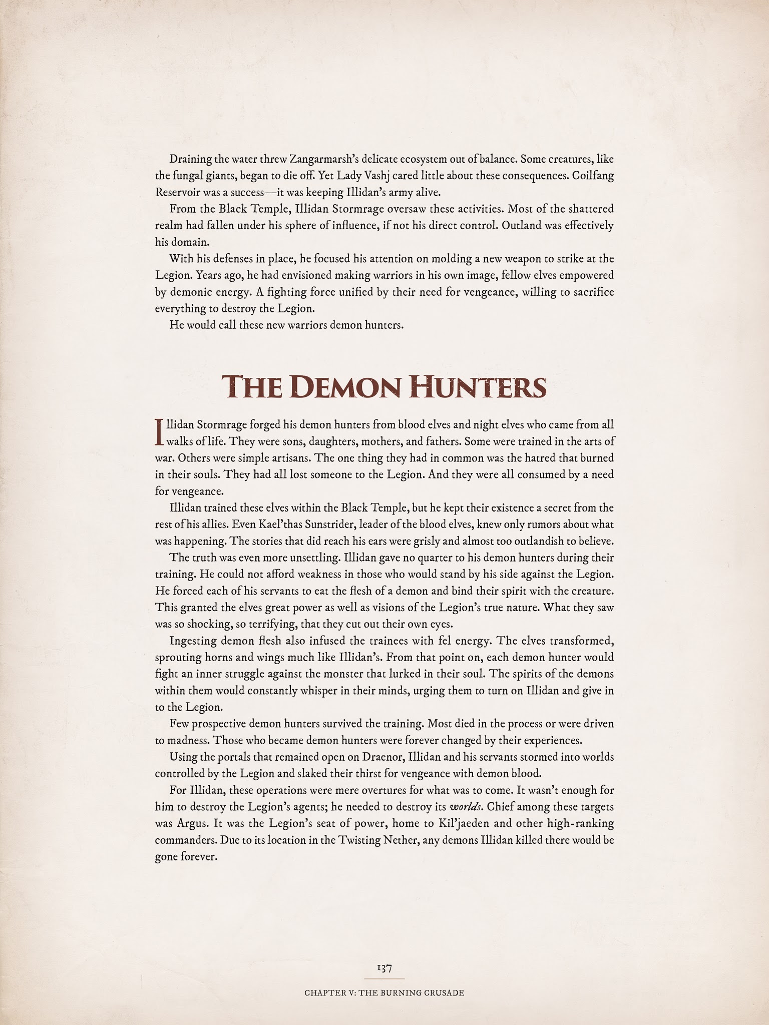 Read online World of Warcraft Chronicle Vol. 3 comic -  Issue # Full - 131