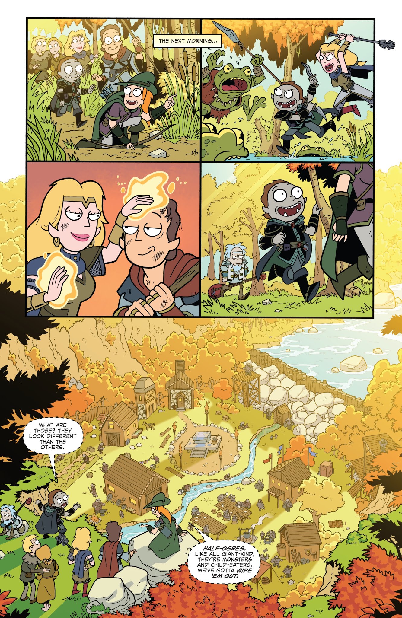Read online Rick and Morty vs Dungeons & Dragons comic -  Issue #3 - 22