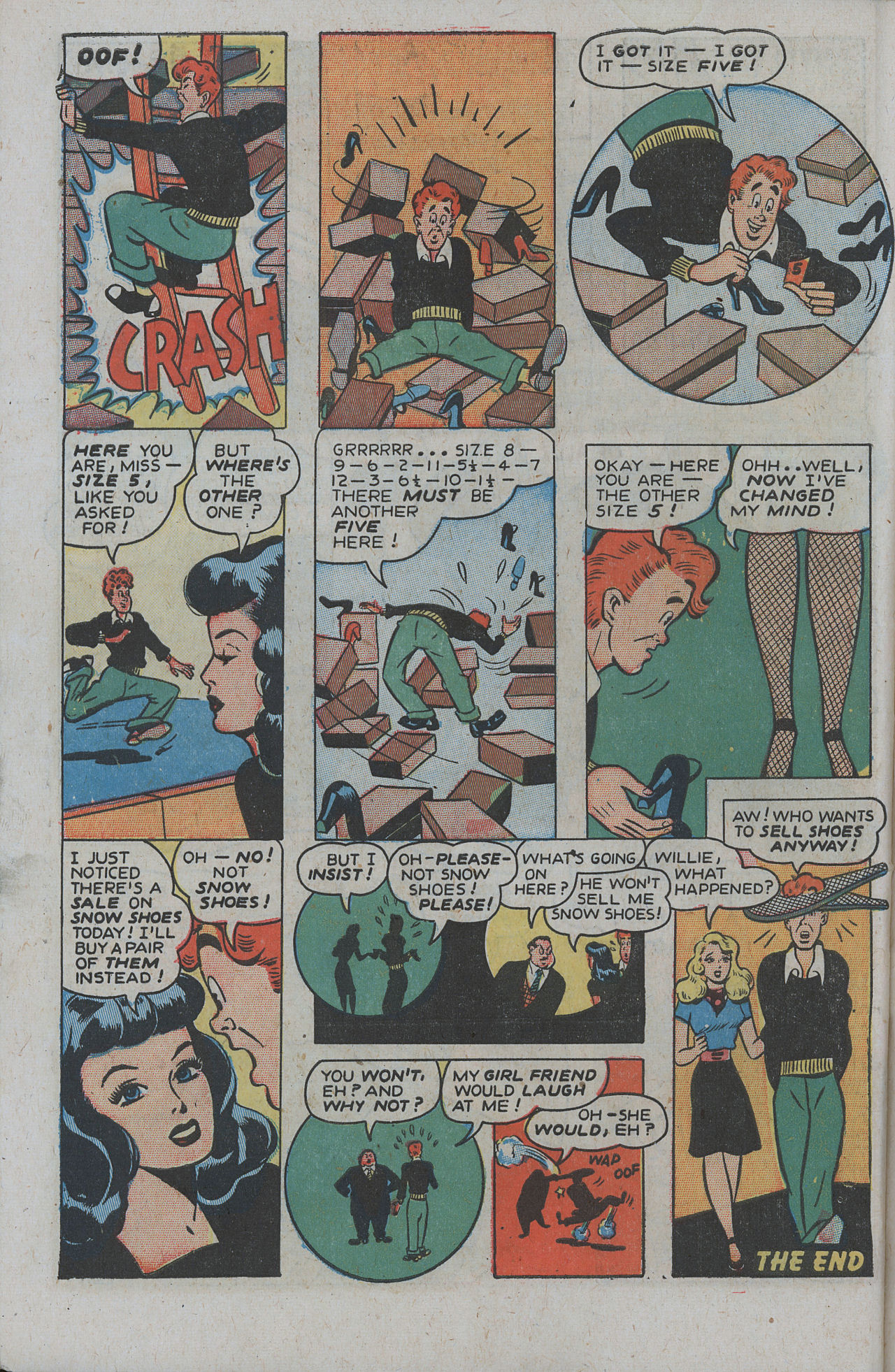 Read online Willie Comics (1946) comic -  Issue #12 - 48
